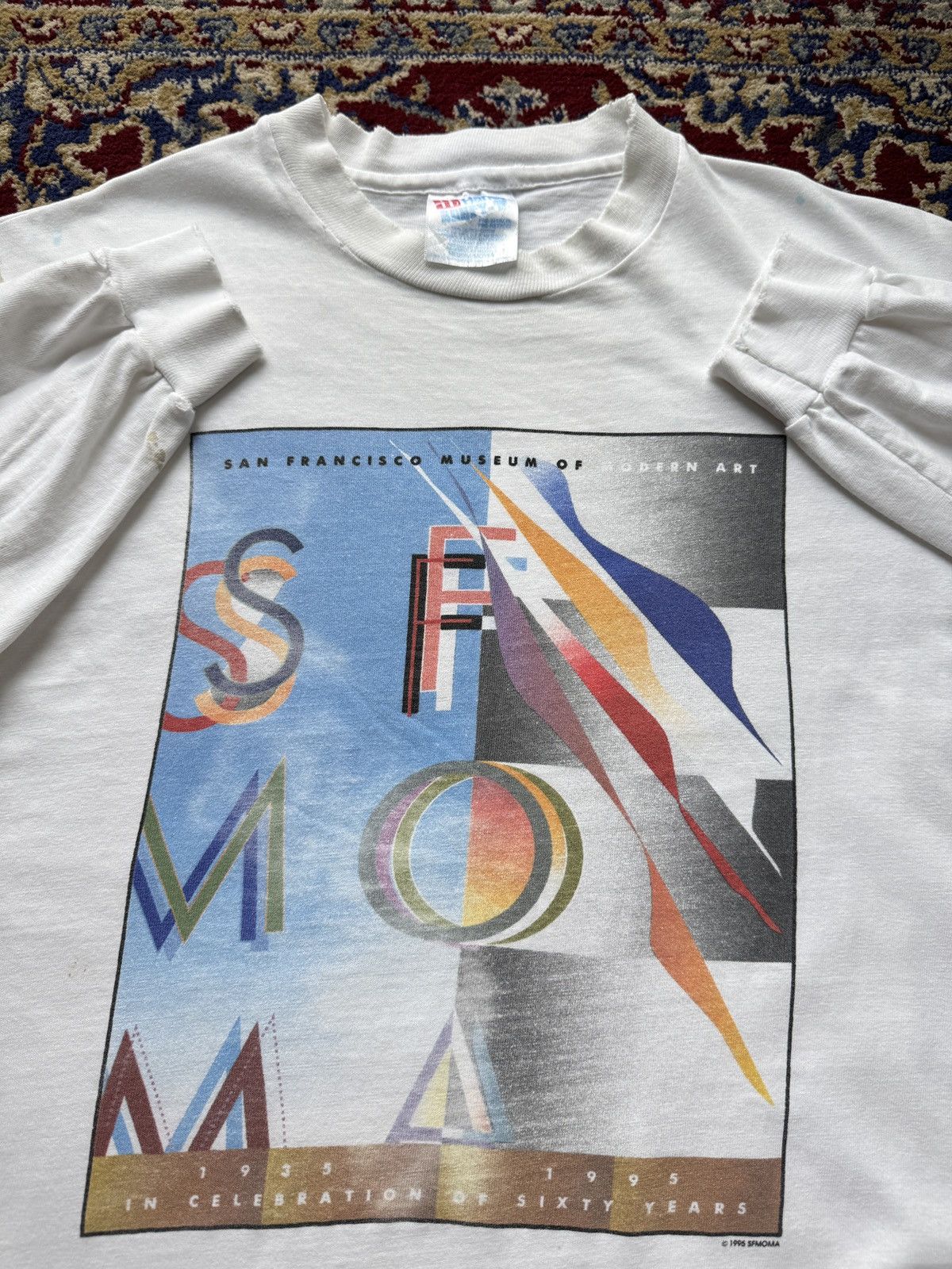 Arts & Science Vintage 90s SFMoMA San Francisco Museum of Modern Art tee Size US M / EU 48-50 / 2 - 1 Thumbnail