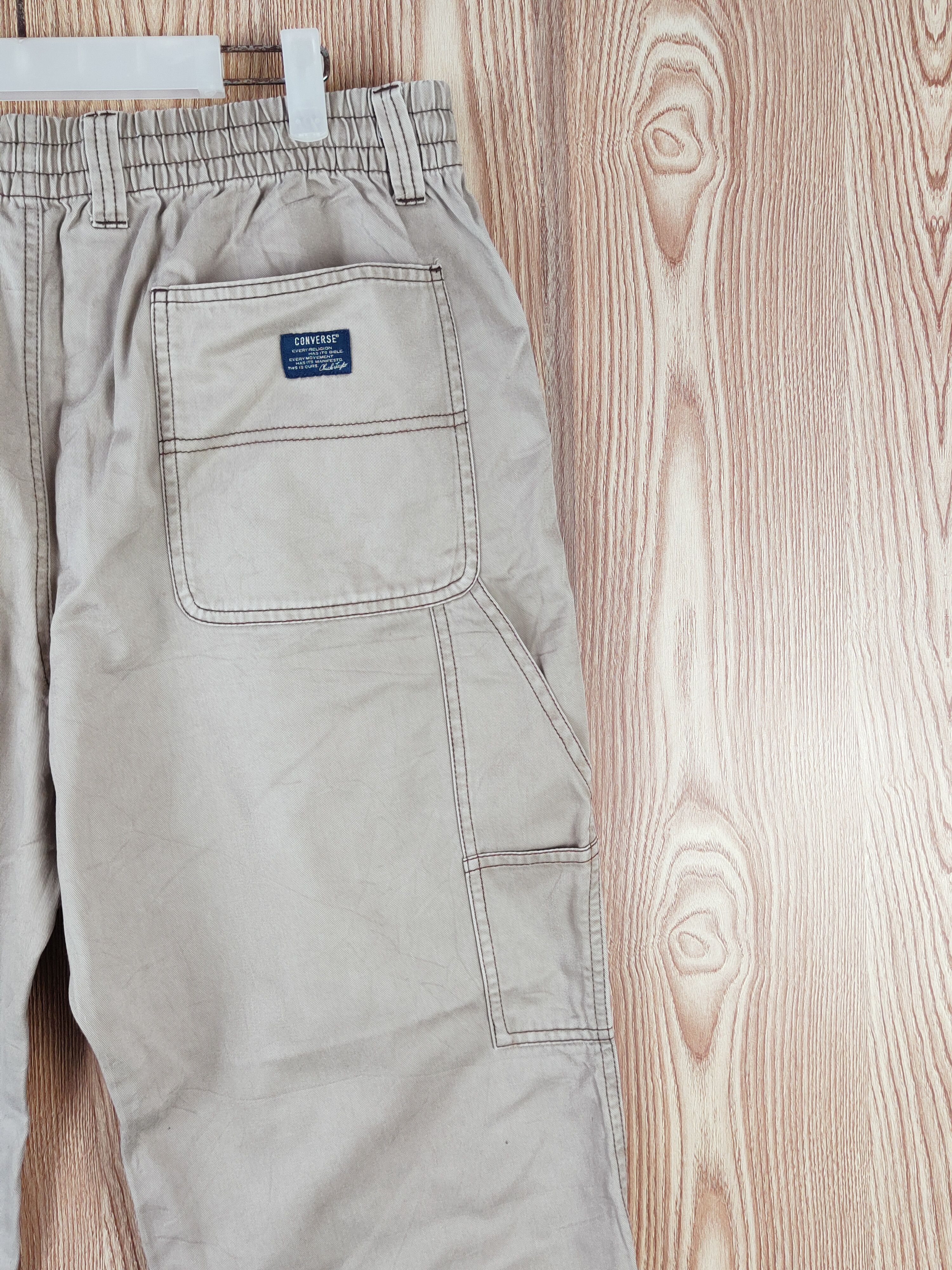 Converse Converse Beige Multipocket Casual Pants #W710 Size US 36 / EU 52 - 11 Thumbnail