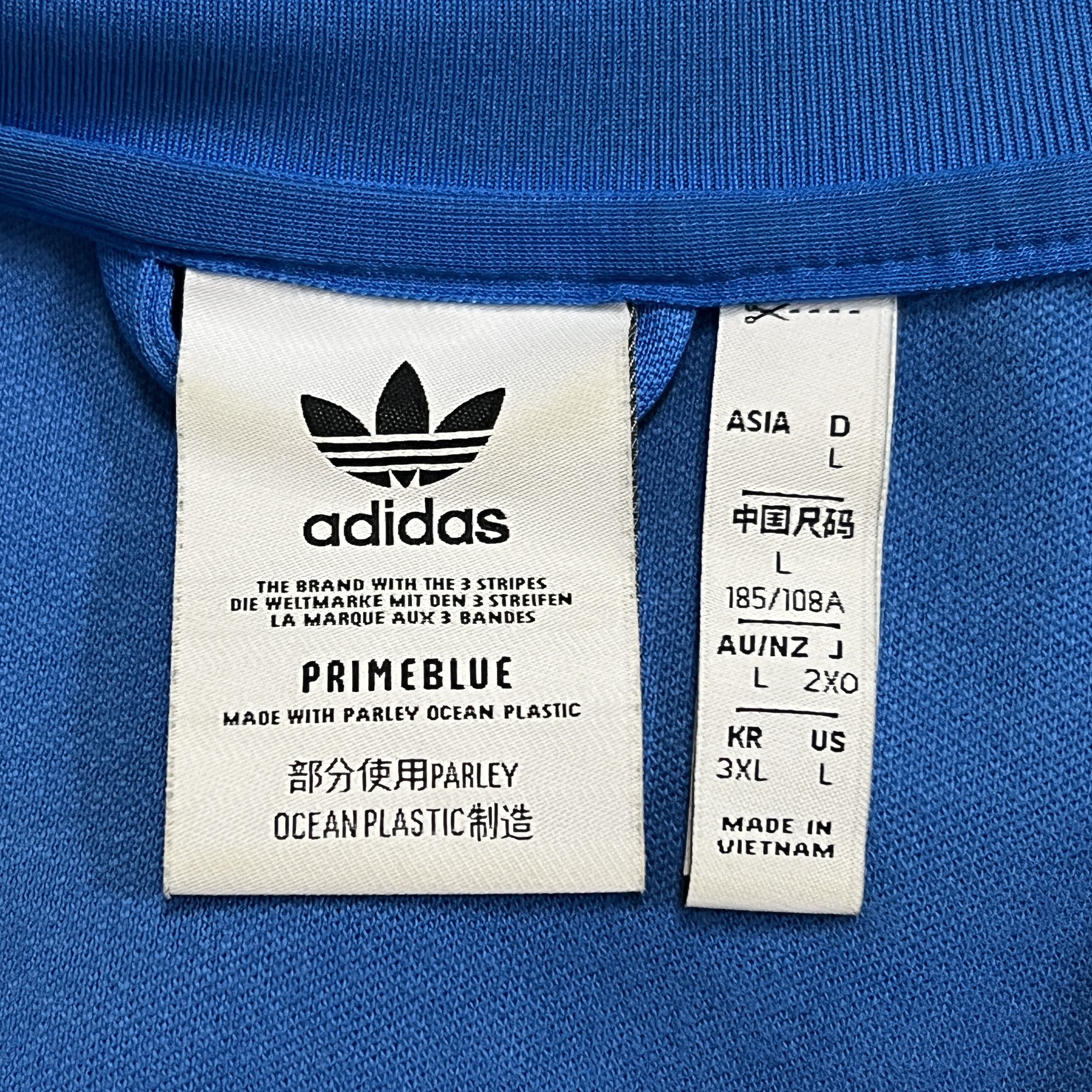 Adidas × Thug Club Thug Club Adidas Dragon Beckenbauer Track Top Blue Size US XXL / EU 58 / 5 - 12 Thumbnail