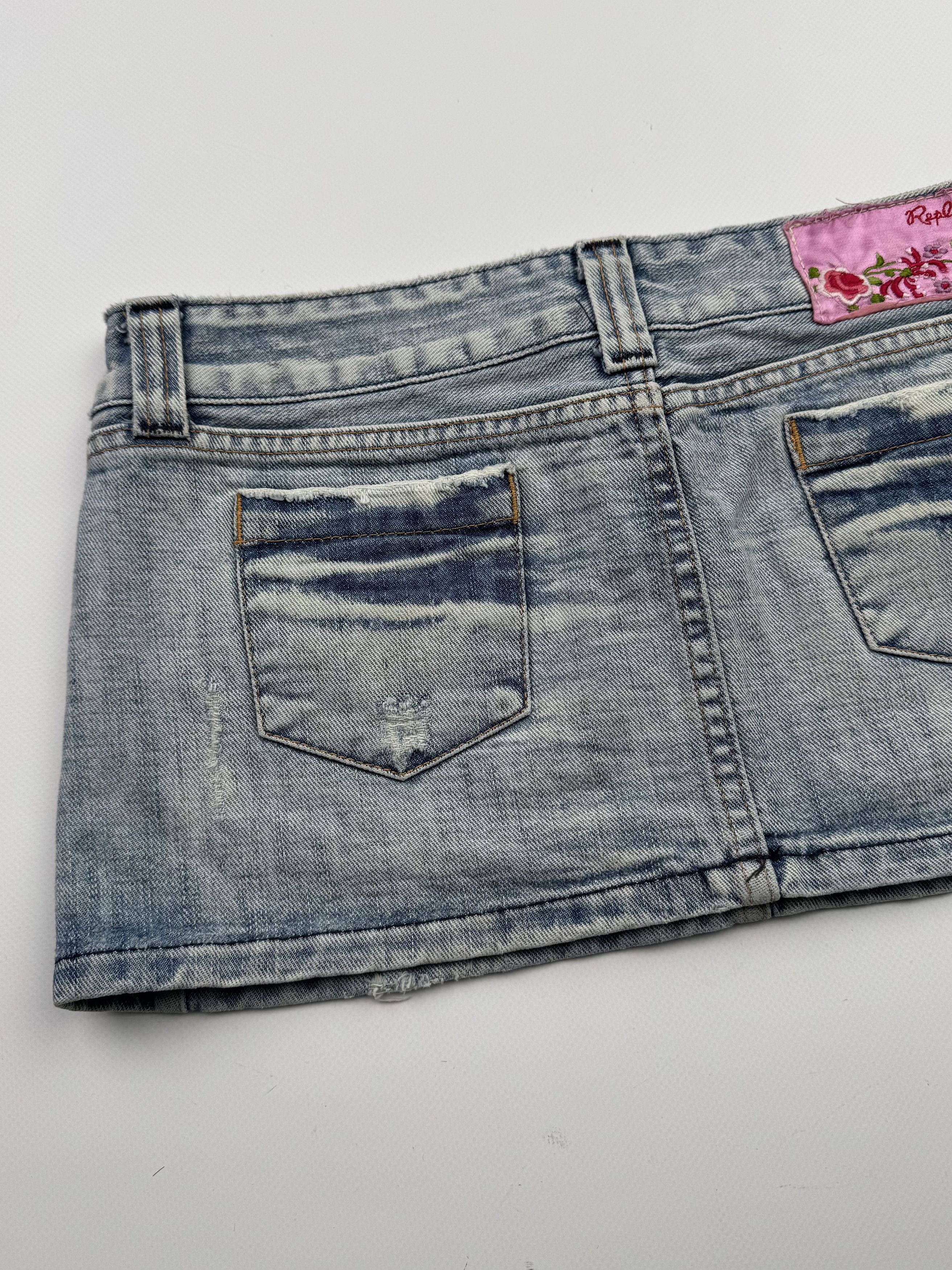 Replay Replay Vintage Mini Skirt B325(V511)E2 Size 28" / US 6 / IT 42 - 7 Thumbnail