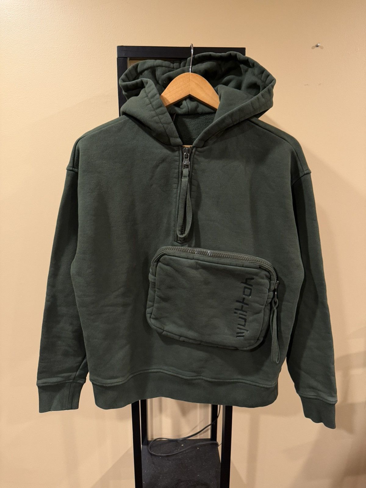Louis Vuitton Louis Vuitton 3D Patch Pocket Quarter Zip Hoodie Sweatshirt Size US S / EU 44-46 / 1 - 2 Thumbnail