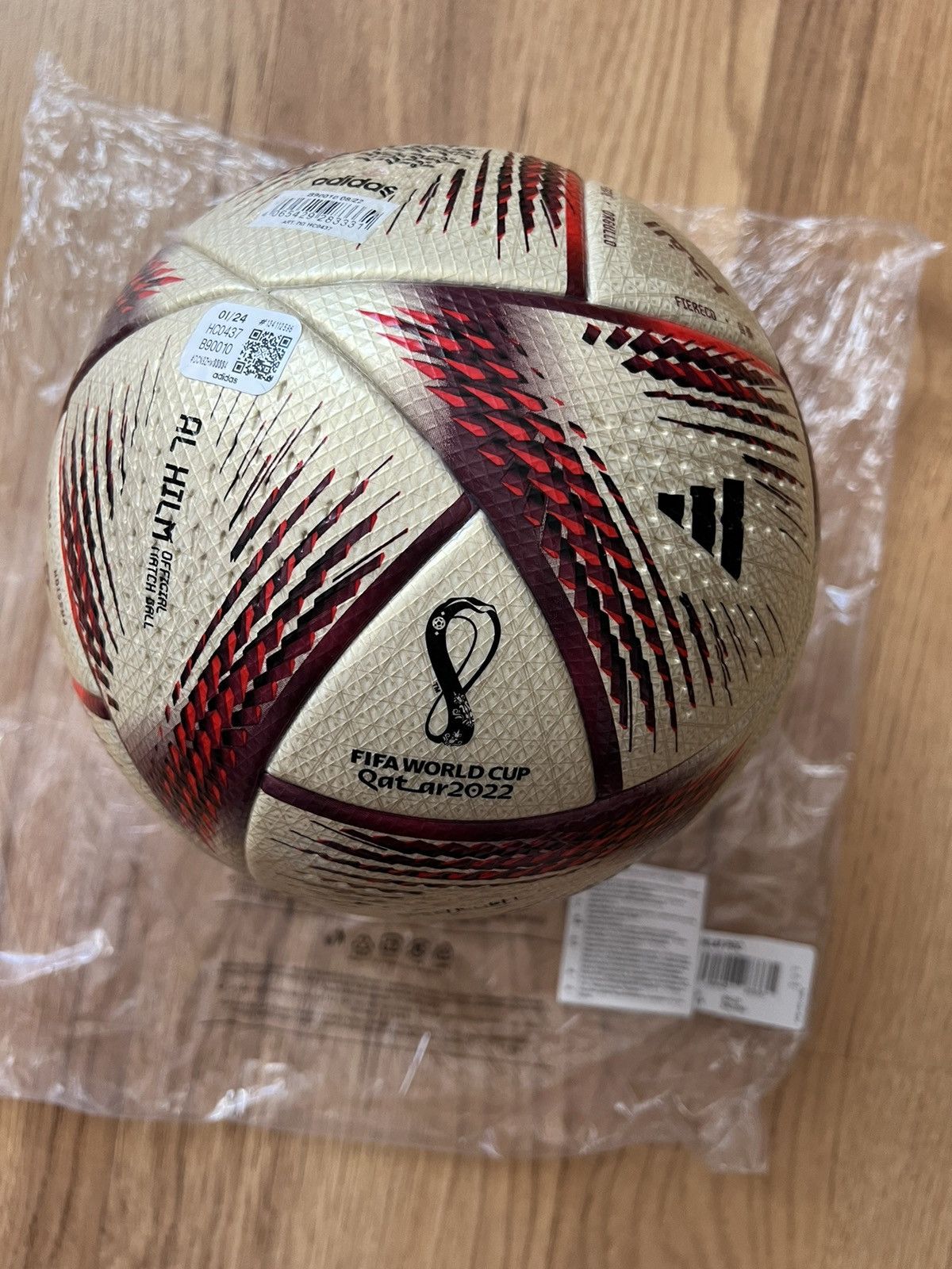 Adidas Soccer match ball Adidas Al-Hilm Finale Qatar OMB 22/23 Size ONE SIZE - 1 Thumbnail