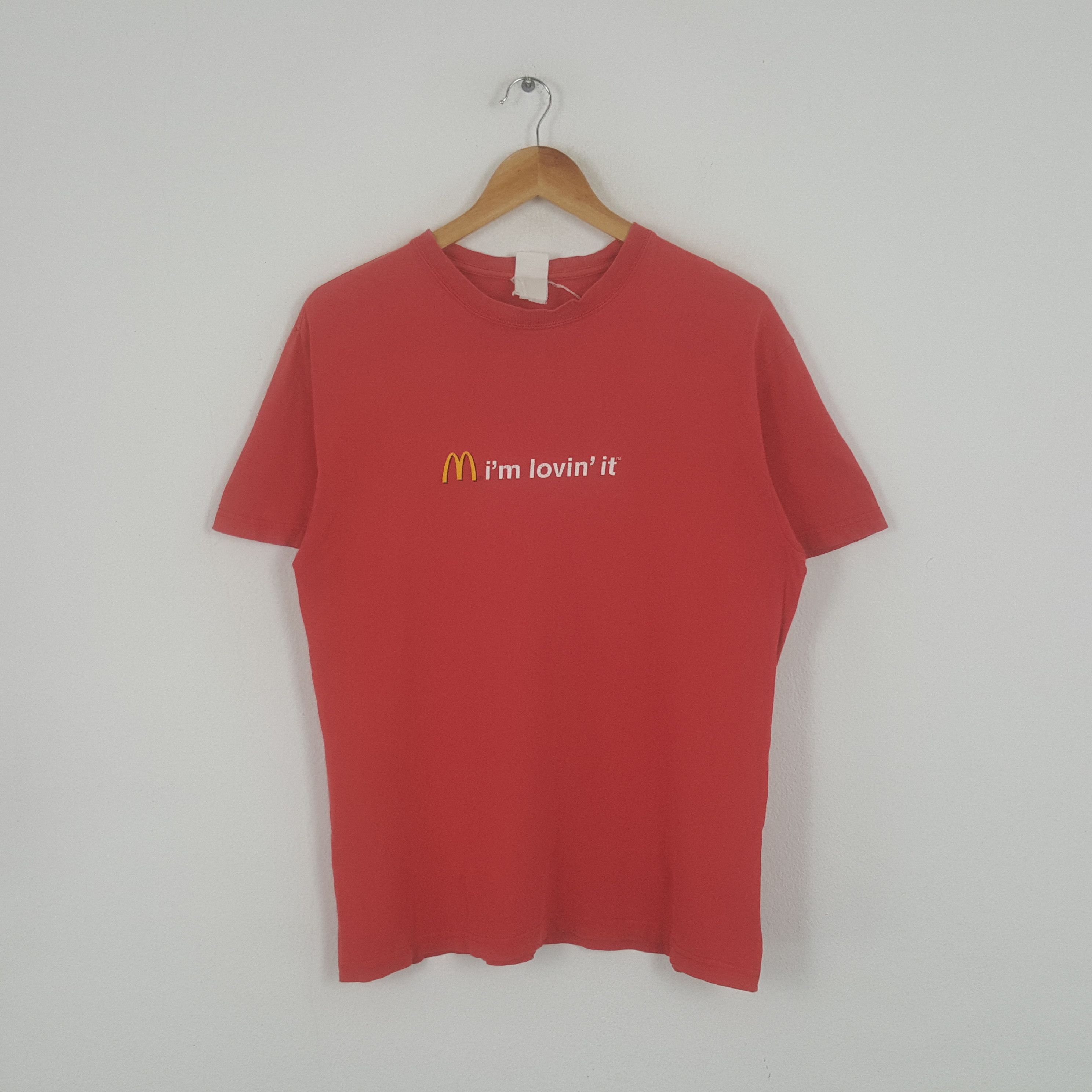 Vintage Vintage Mc Donald I'm Loving' It Restaurant Promo MCD Tshirt Size US M / EU 48-50 / 2 - 1 Thumbnail