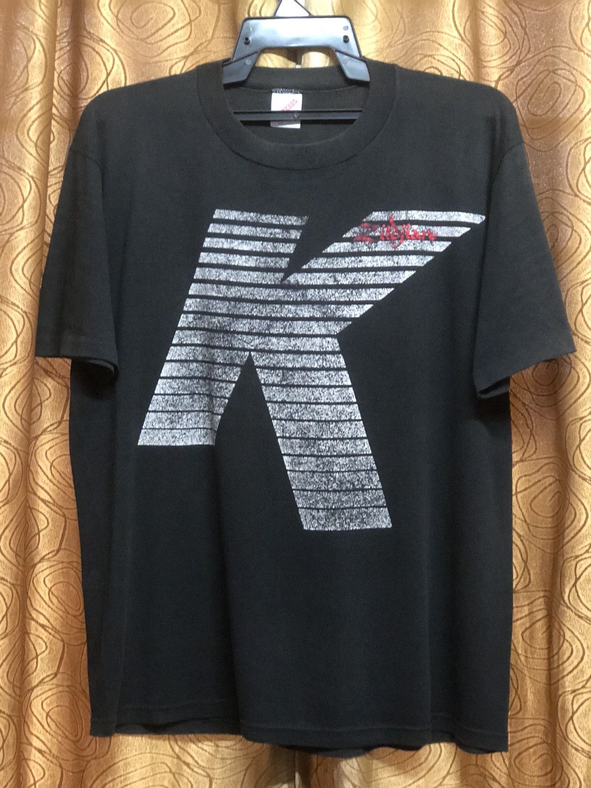Band Tees × Vintage Vintage 90s Zildjian K Series Cymbal Rare Tee Size US L / EU 52-54 / 3 - 1 Thumbnail