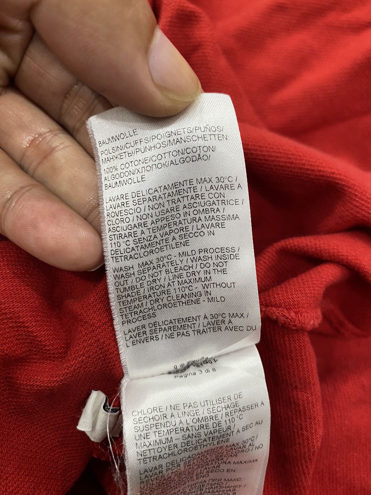 Bottega Veneta Bottega Veneta Polo Cotton piquet Red Size US L / EU 52-54 / 3 - 13 Thumbnail