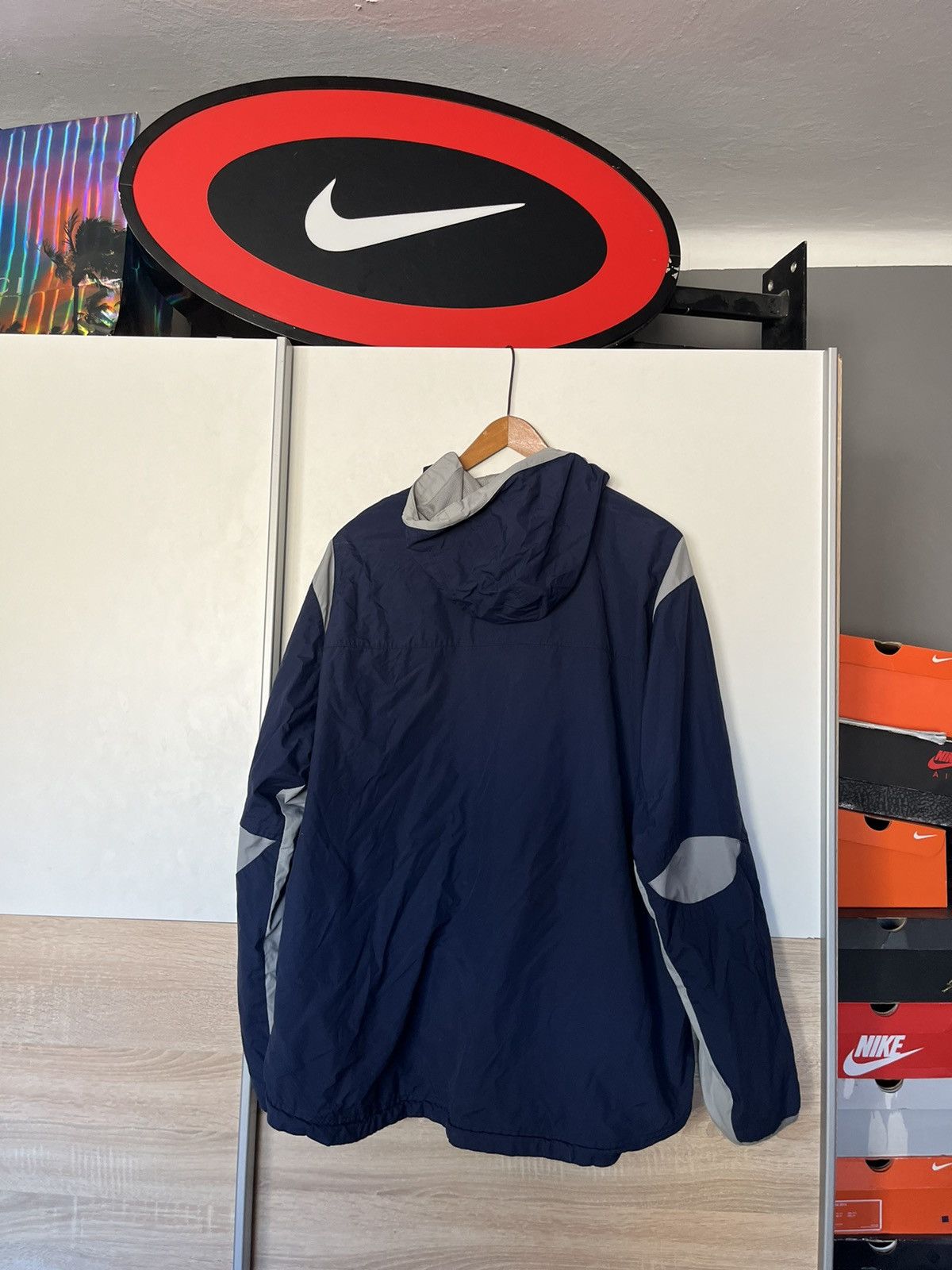 Nike Vintage Y2K Nike Shox 1/3 Zip Up Parachute Jacket UK Drip Co Size US XL / EU 56 / 4 - 6 Thumbnail