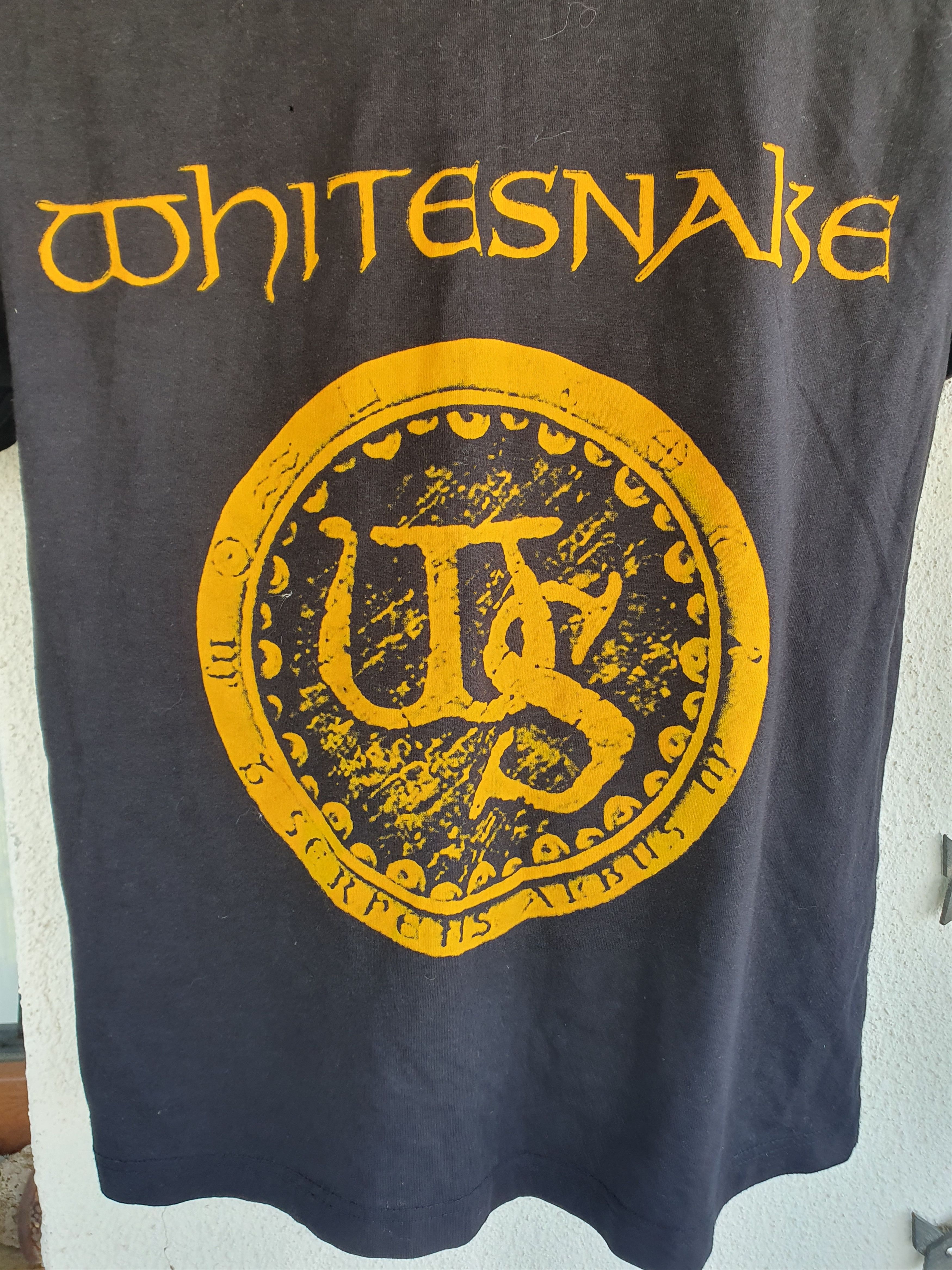 Band Tees × Swagger Whitesnake 1987 Logo Double Sided Band t-shirt sz S Size US S / EU 44-46 / 1 - 5 Thumbnail
