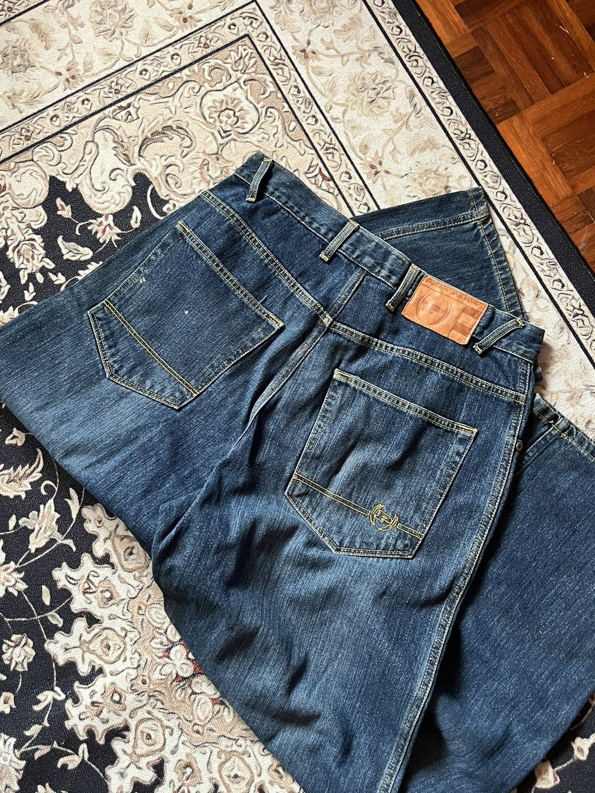 JNCO × Phat Farm × Vintage Vintage Baggy Y2K Phat Farm Size US 34 / EU 50 - 6 Thumbnail