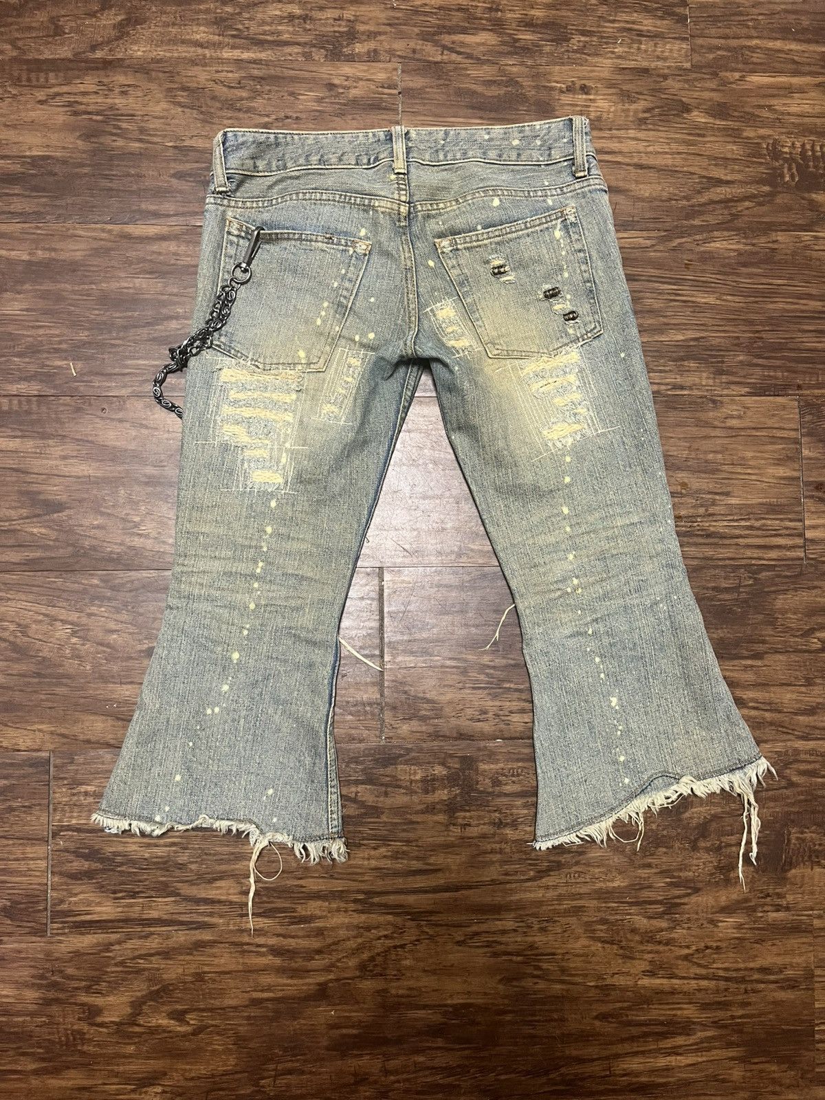If Six Was Nine 3/4 Mud Max Capris Size US 26 / EU 42 - 2 Thumbnail