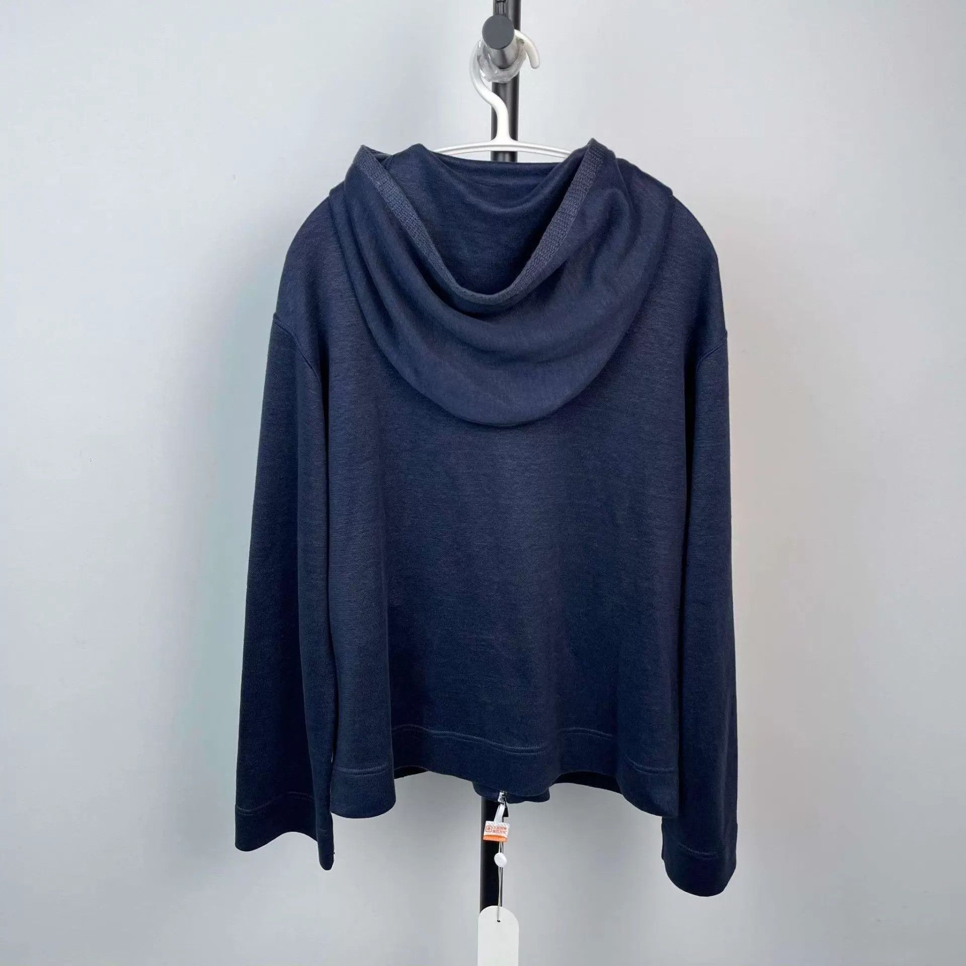 Loro Piana LP 92 New hooded linen cardigan 42 navy blue Size US XS / EU 42 / 0 - 2 Thumbnail