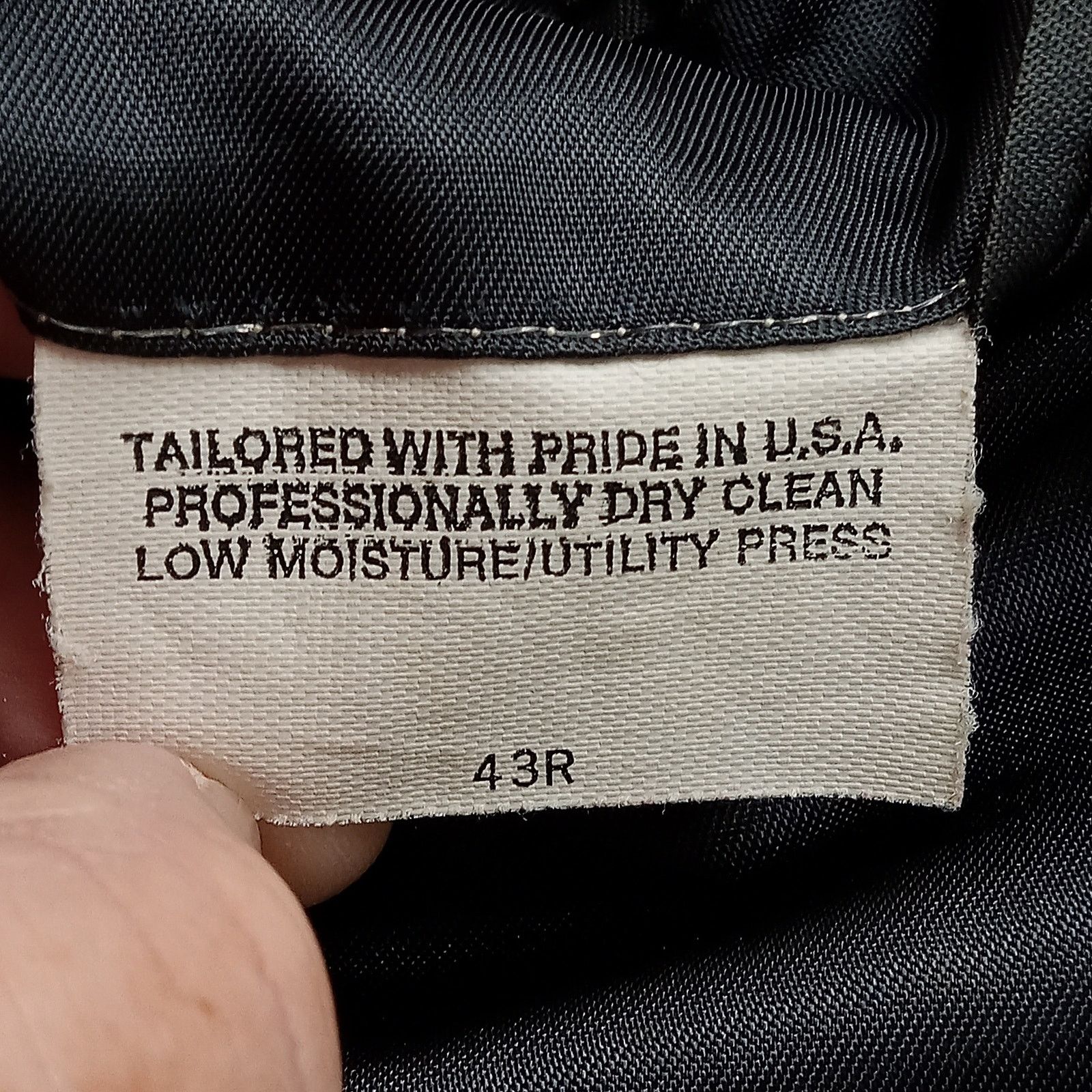& Other Stories Lauren Ralph Lauren Blazer 40L Macy's 2 Button Suit Jacket Size 42R - 7 Thumbnail