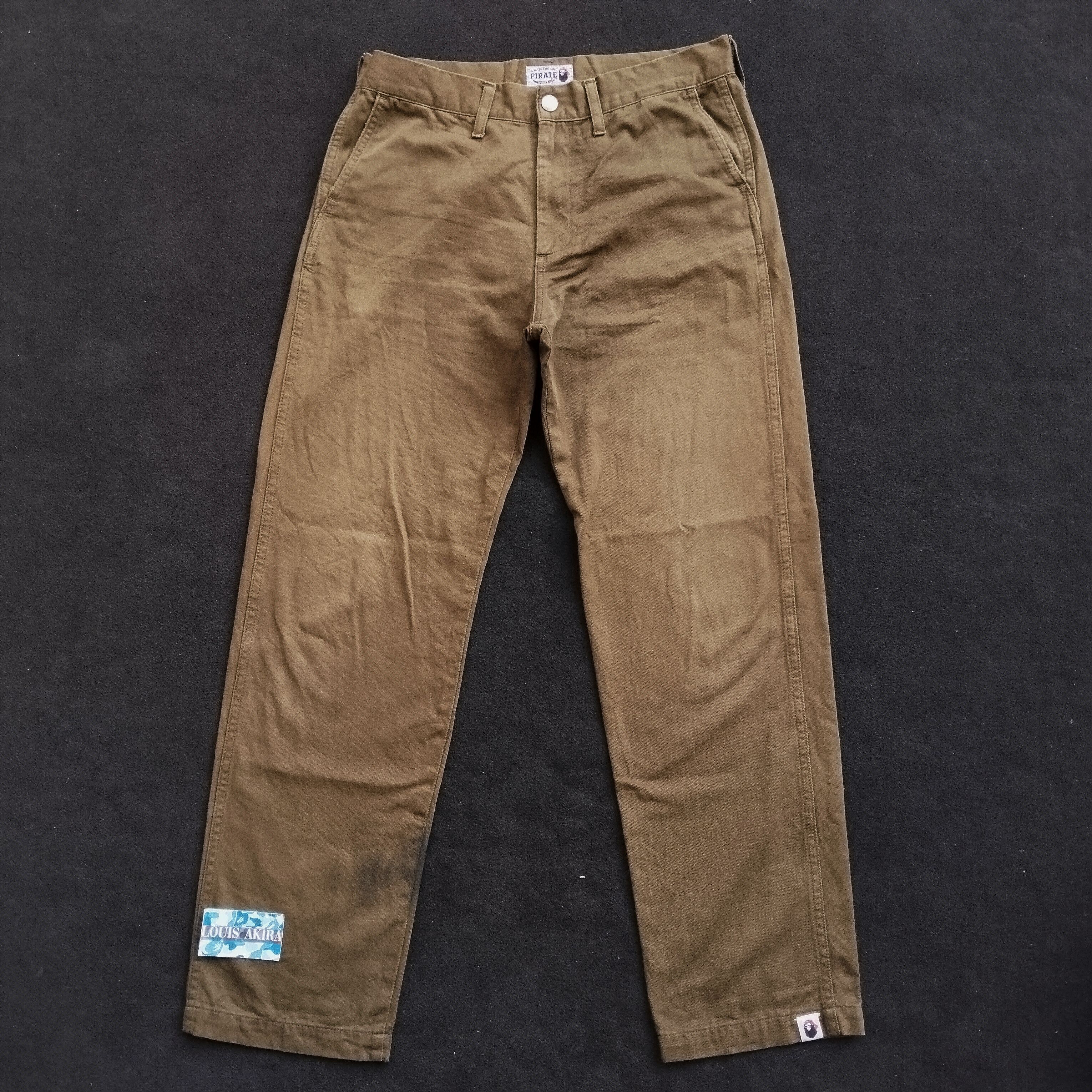 Bape Bape Pirate Chinos Pants Size US 32 / EU 48 - 3 Thumbnail