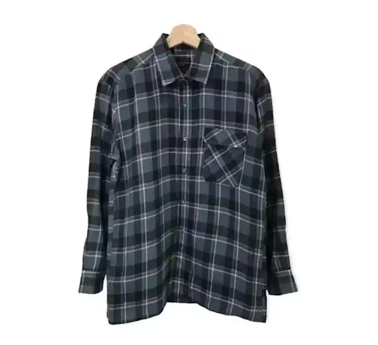 Flannel Midomirale Stadio Plaid Tartan Flannel Shirt Size US M / EU 48-50 / 2 - 1 Thumbnail