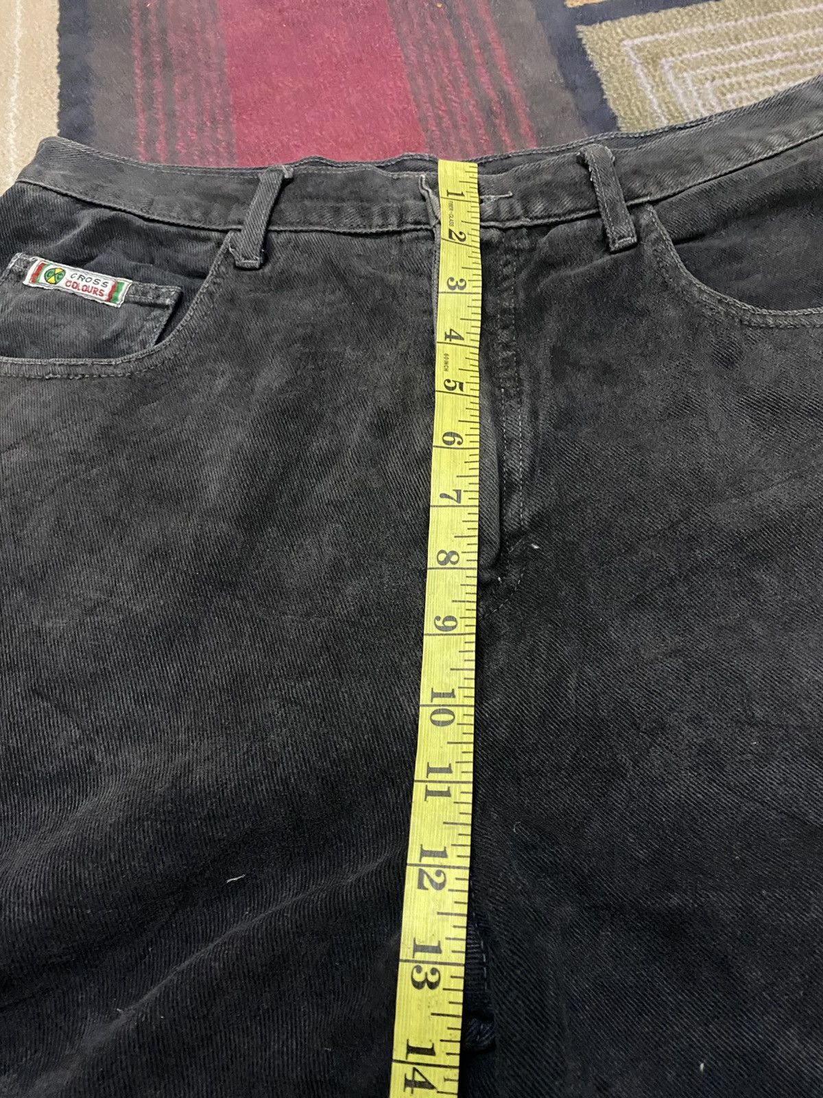 Cross Colours VINTAGE CROSS COLOURS BAGGY DENIM SHORT Size US 32 / EU 48 - 7 Thumbnail