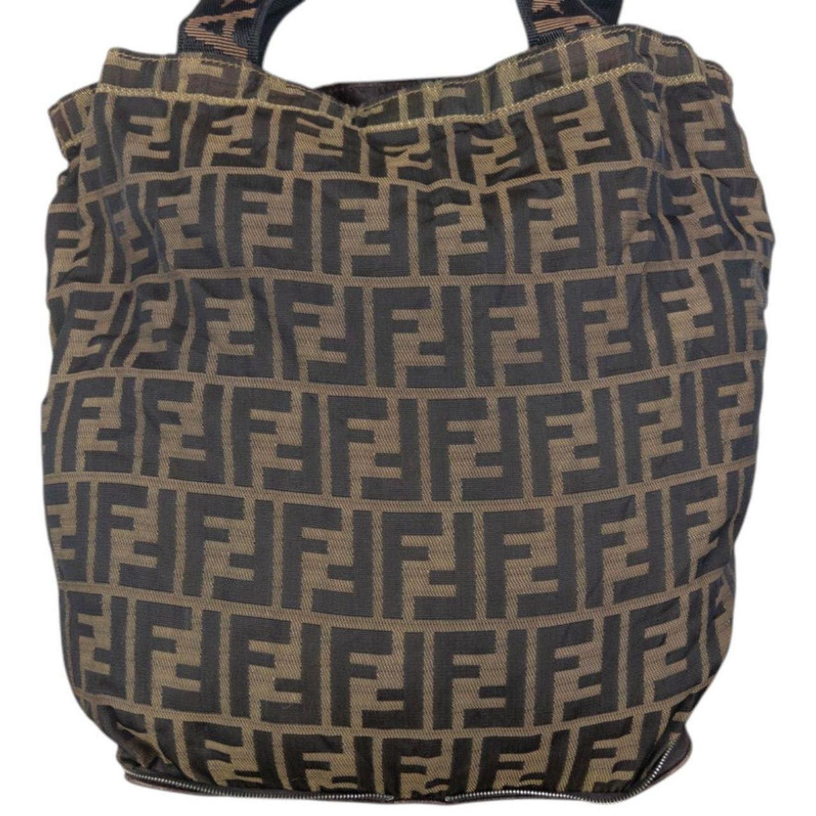 Fendi Vintage Fendi Monogram Foldable Shoulder Bag Size ONE SIZE - 5 Thumbnail