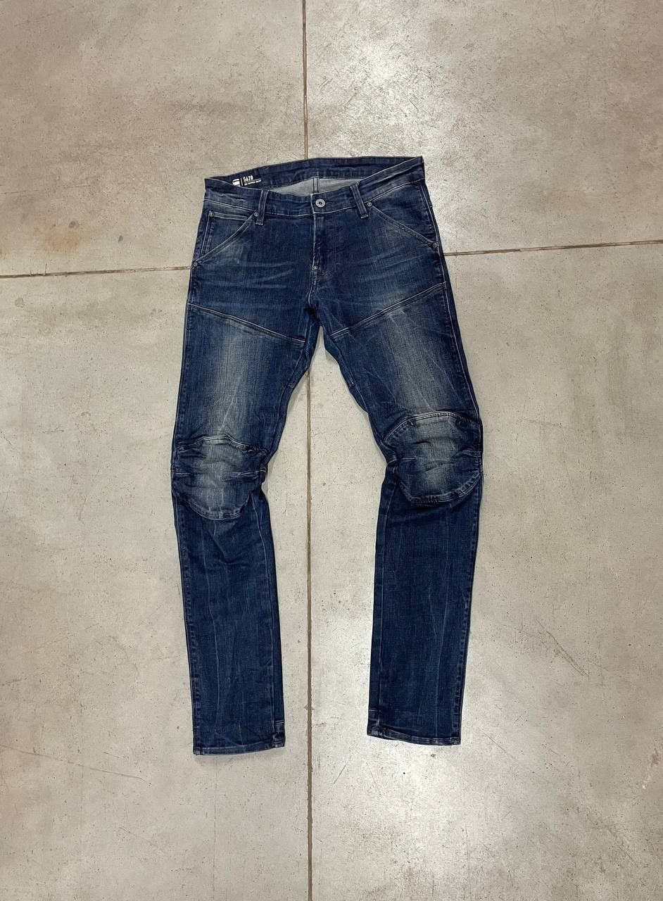 G-Star G Star Raw 3D Super Slim Jeans Biker Knee Size US 32 / EU 48 - 1 Thumbnail