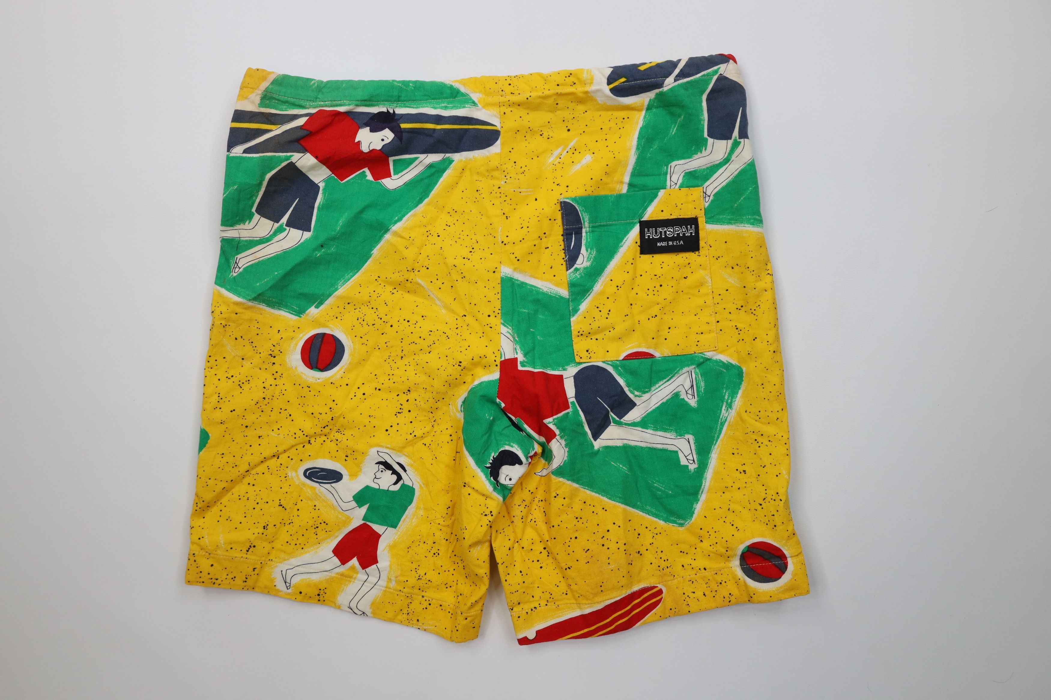 Vintage Vintage 70s Streetwear Beach Surfing Lined Shorts Trunks USA Size US 32 / EU 48 - 8 Thumbnail