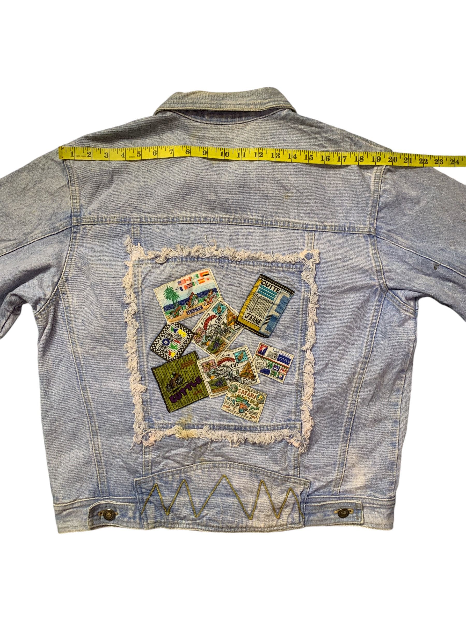 Japanese Brand × Vintage Rare Design Vintage Cuttle Jeans Denim Jackets Size US M / EU 48-50 / 2 - 13 Thumbnail