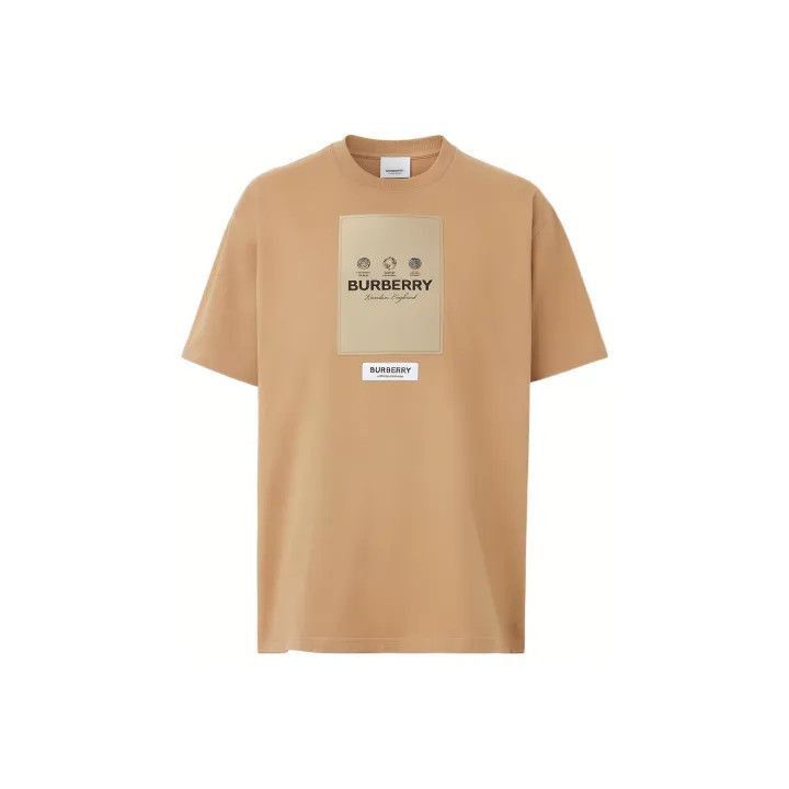 Burberry Burberry Burberry Color-Block Logo T-Shirt for Men-2507 Size US L / EU 52-54 / 3 - 1 Thumbnail