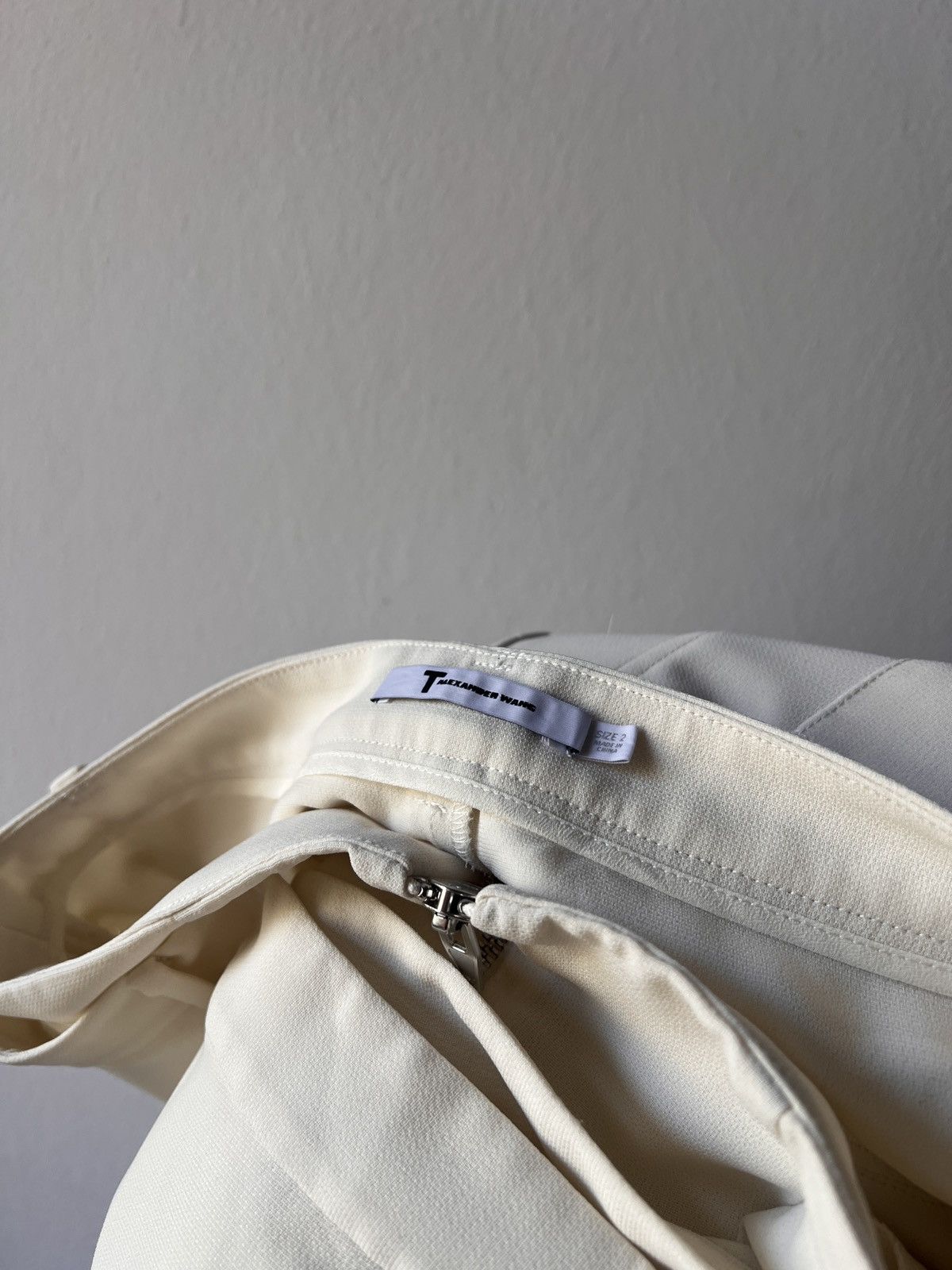 Alexander Wang Alexander Wang White Double Maxi Mini Skirt Size 26" / US 2 / IT 38 - 13 Thumbnail