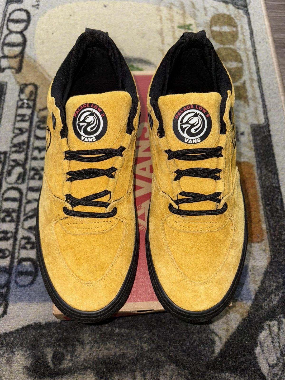 Palace Palace Vans Low 2 Yellow Size US 9 / EU 42 - 3 Thumbnail