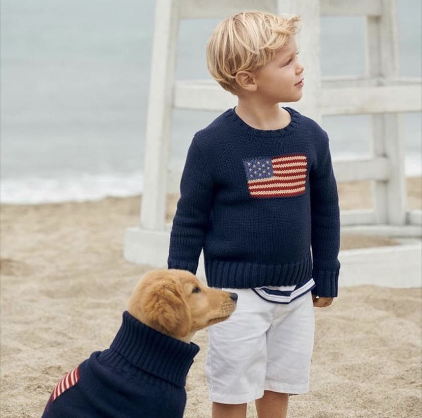 Polo Ralph Lauren Vintage sweater PRL polo ralph lauren knit flag Size US XXS / EU 40 - 1 Thumbnail