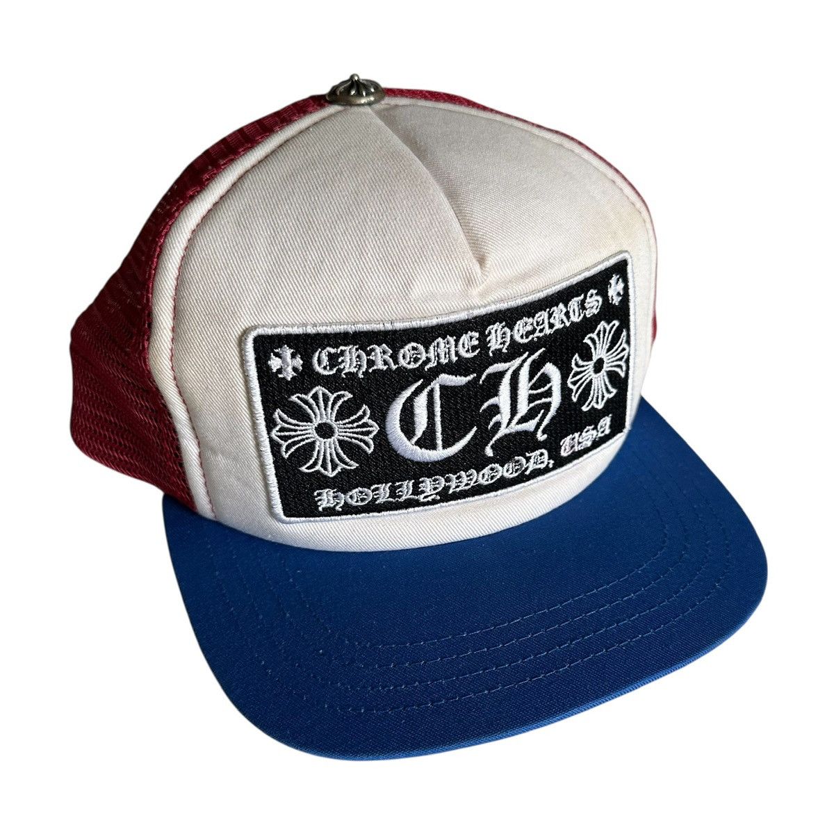 Chrome Hearts Chrome Hearts CH Trucker Hat Cap Size ONE SIZE - 1 Thumbnail