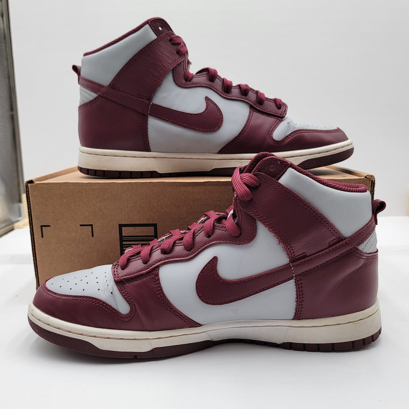 Nike Nike Dunk High 'Dark Beetroot' Mens Sz 10 DD1399-600 (183) Size US 10 / EU 43 - 2 Thumbnail