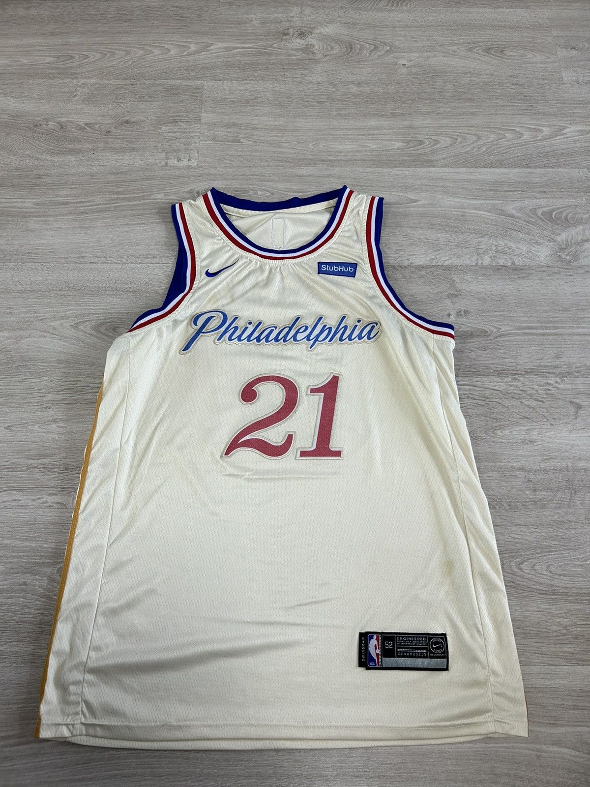 NBA Nike Jersey NBA EMBIID #21 Philadelphia size L Size US L / EU 52-54 / 3 - 1 Thumbnail