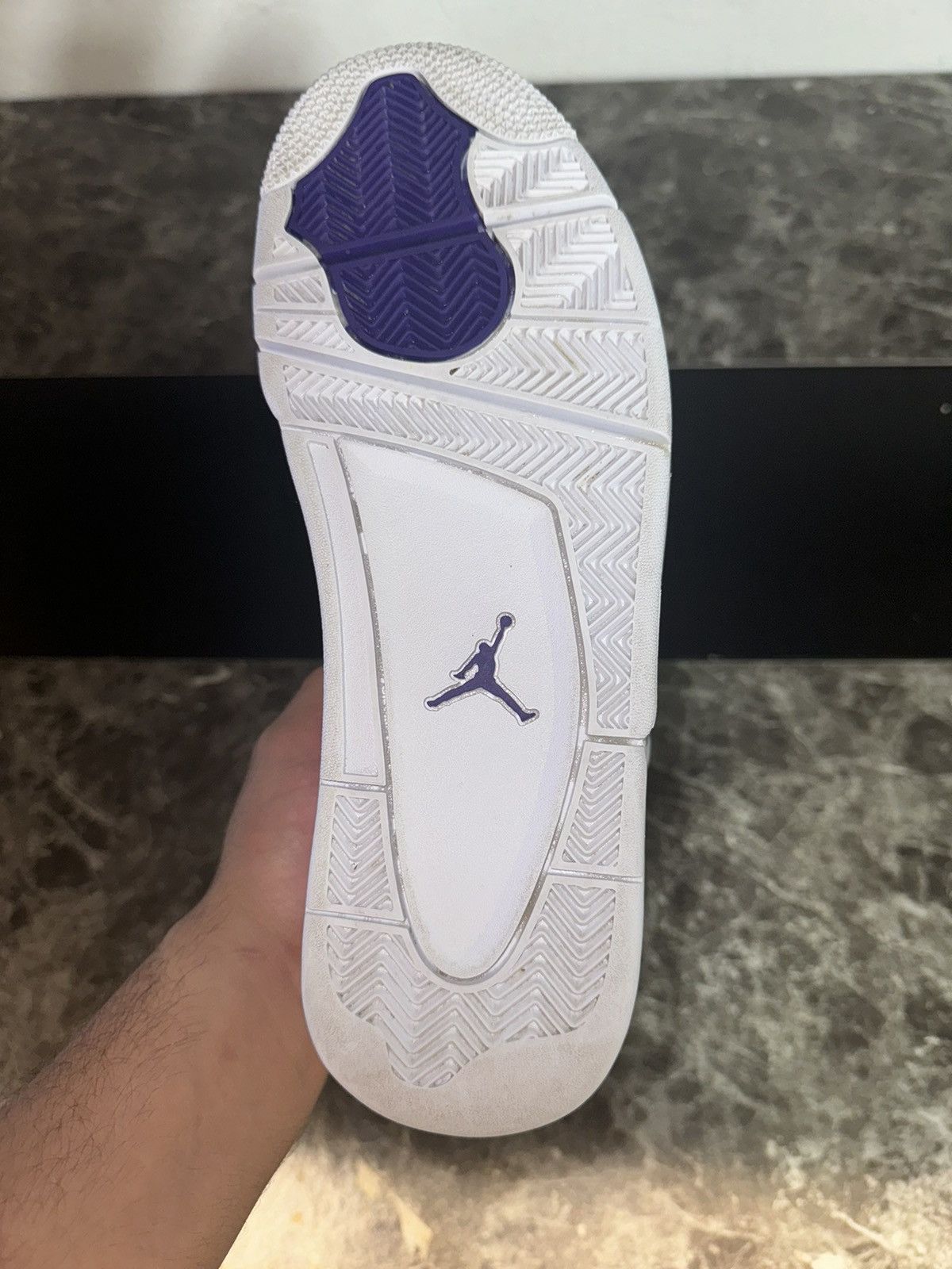Jordan Brand Air Jordan 4 "Metallica" Purple Men’s Size 12 OG Box Size US 12 / EU 45 - 12 Thumbnail