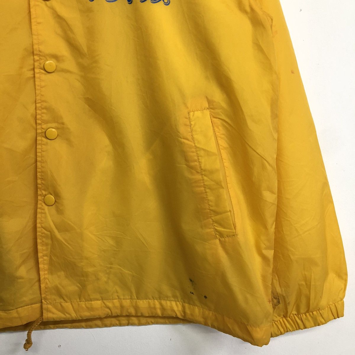 Anime × Japanese Brand Doraemon Coach Jacket Shokakugan English Class Size US L / EU 52-54 / 3 - 5 Thumbnail