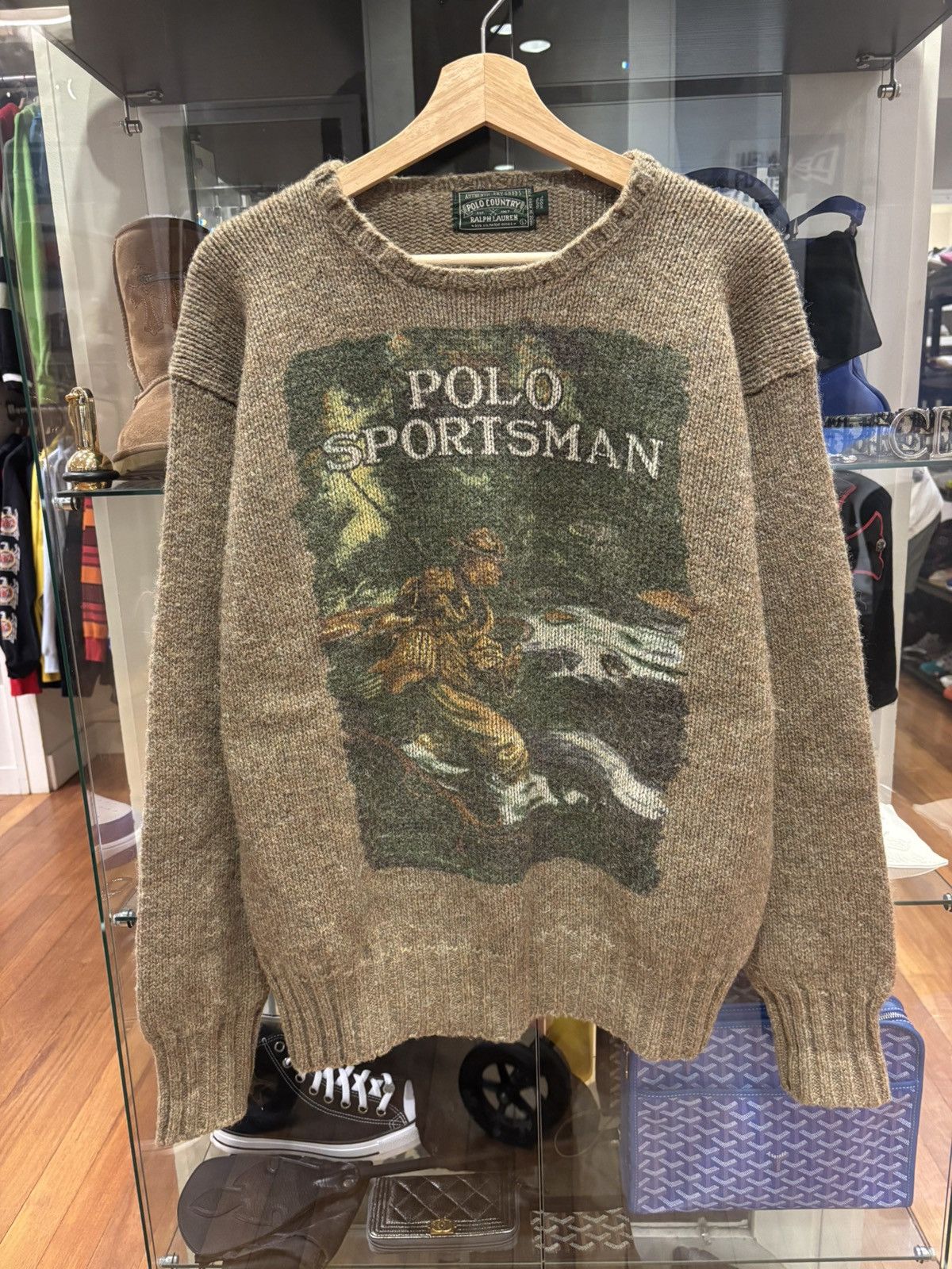 Polo Ralph Lauren Country Sportsman Wool Knit Sweater