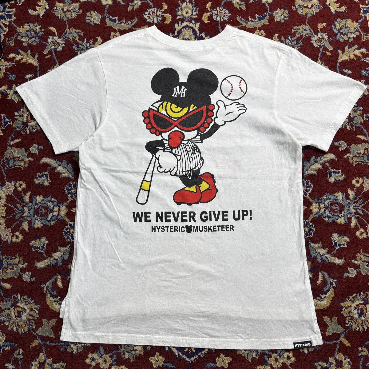Hysteric Glamour 19x27.5 Hysteric Mini Musketeer Baseball club Y2K tee Size US S / EU 44-46 / 1 - 4 Thumbnail