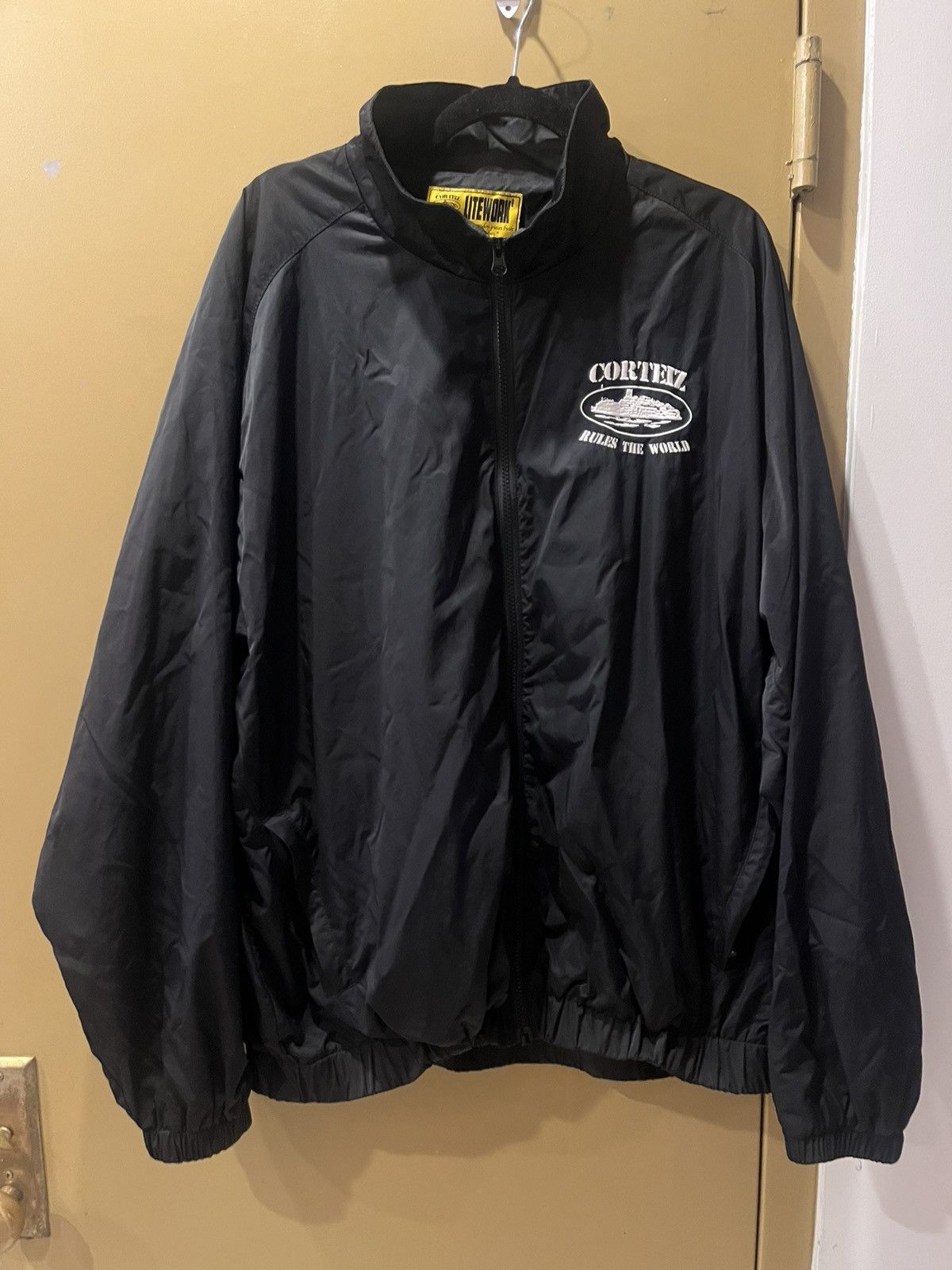 Corteiz CORTEIZ ELITEWORK SHELL JACKET V2 [BLACK] | Grailed