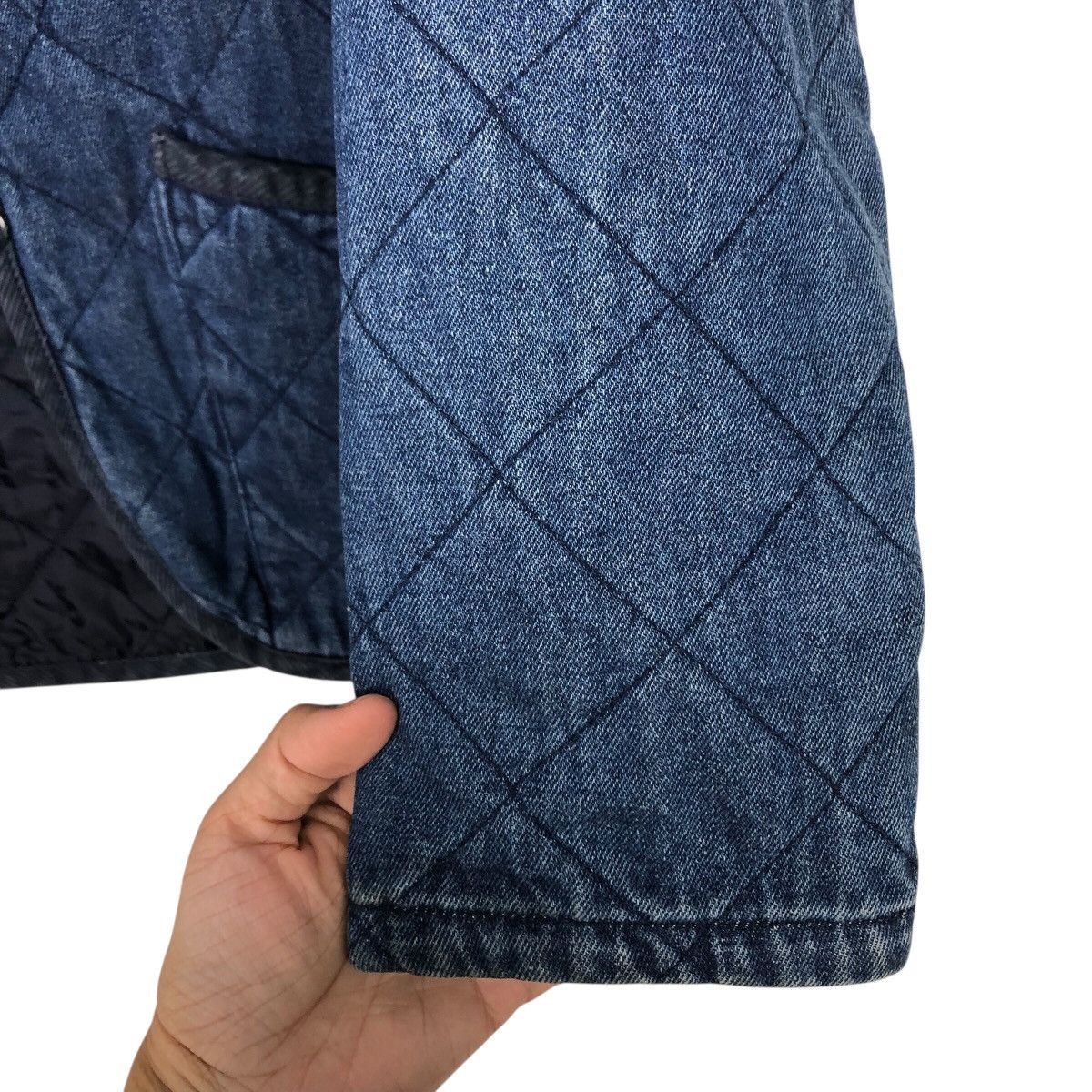 Blue Blue Japan 📌Vintage Indigo Denim Jacket Quilted Par Ci Par La Japan Size US M / EU 48-50 / 2 - 16 Thumbnail