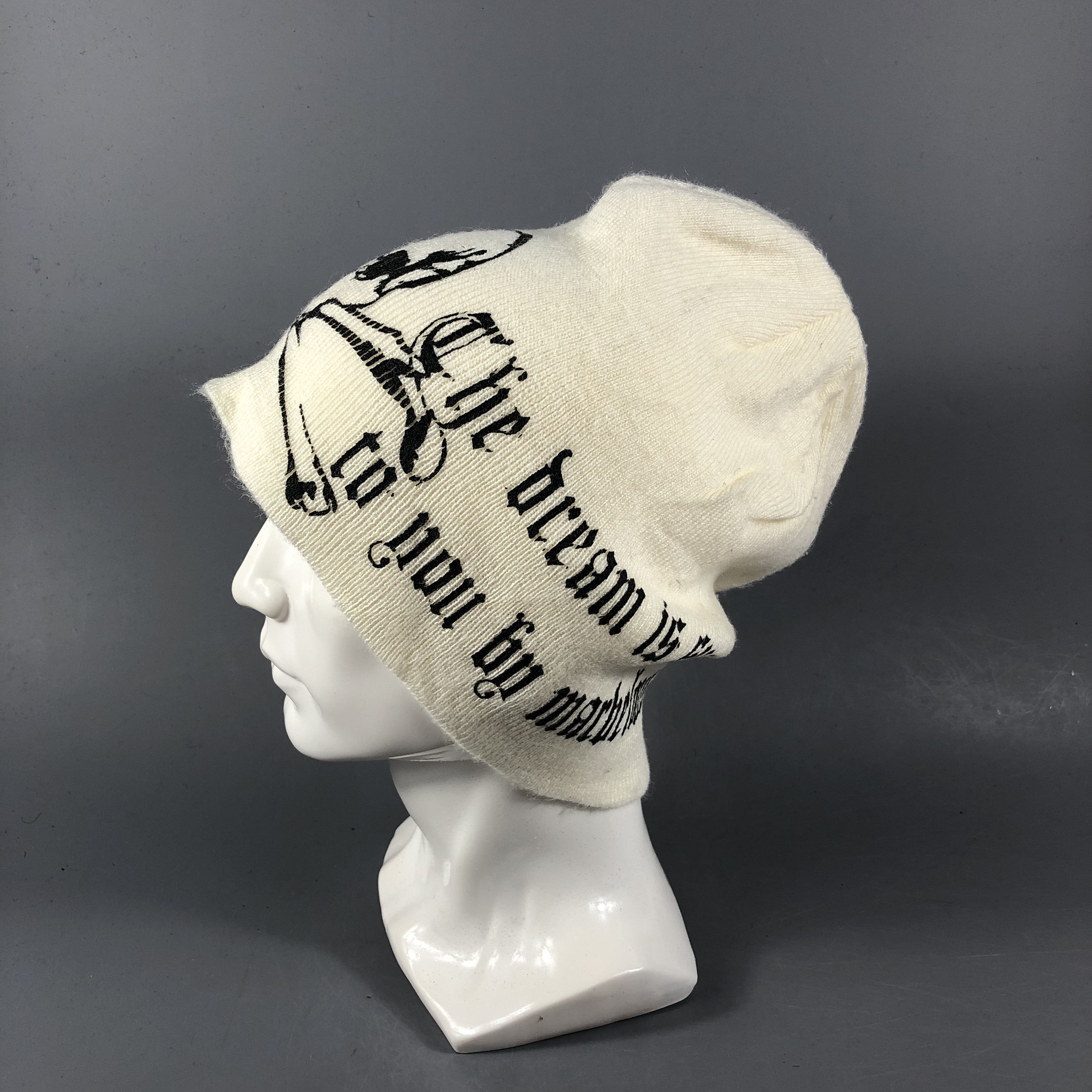 Seditionaries Skull Slouchy Beanie Snowcap Snow Hat B921 Size ONE SIZE - 2 Thumbnail