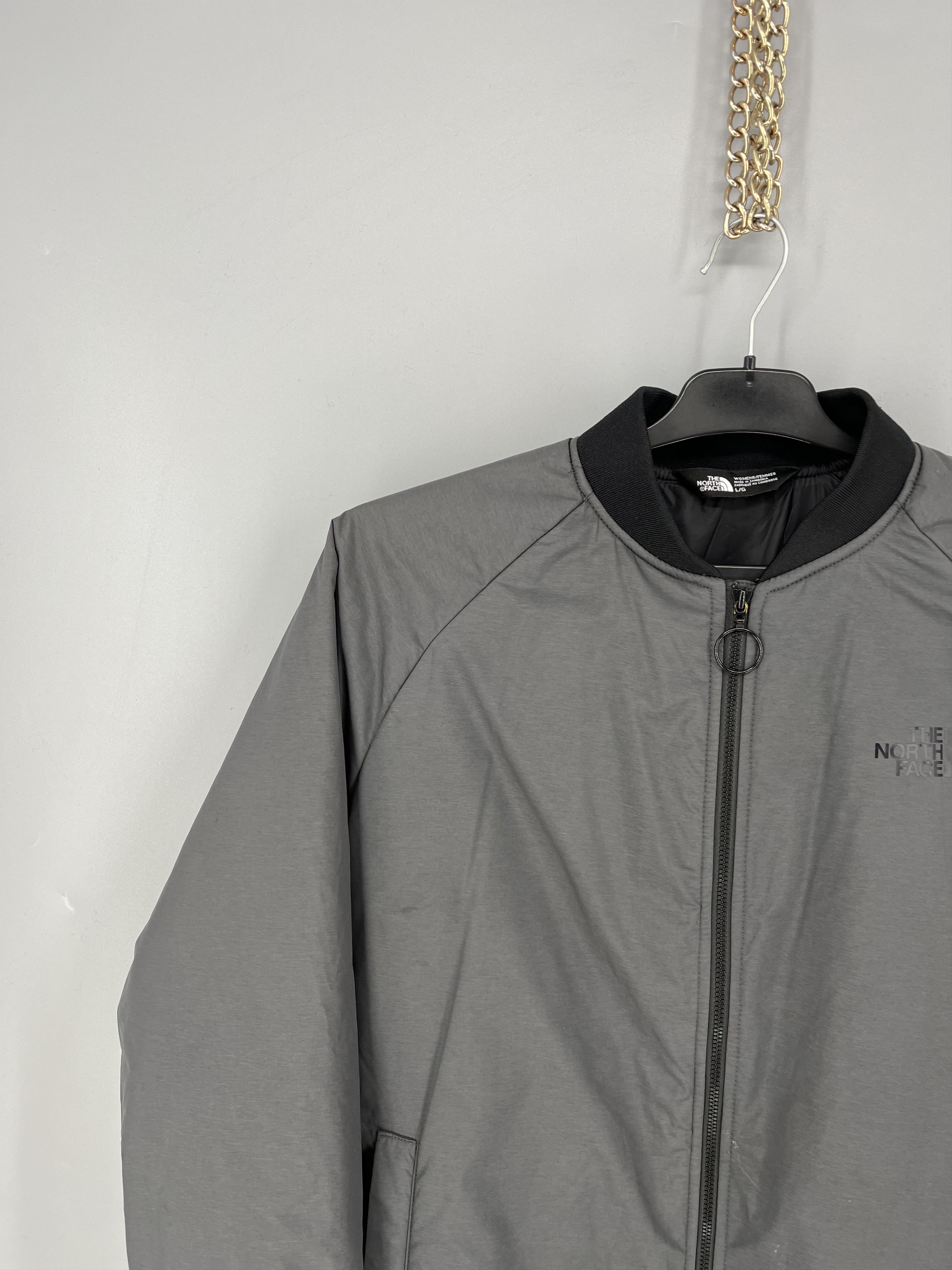 The North Face The North Face Quilted Bomber Jacket L Womens 00s Size L / US 10 / IT 46 - 4 Thumbnail