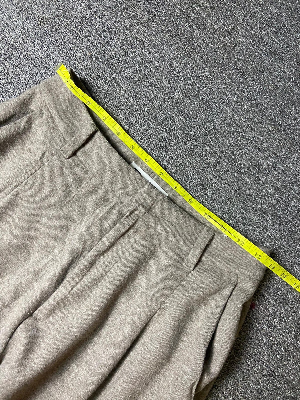 Japanese Brand × Uniqlo × Vintage Uniqlo Comptoir des Cotonniers Pleated Wide Leg Pants (119) Size US 27 - 3 Thumbnail