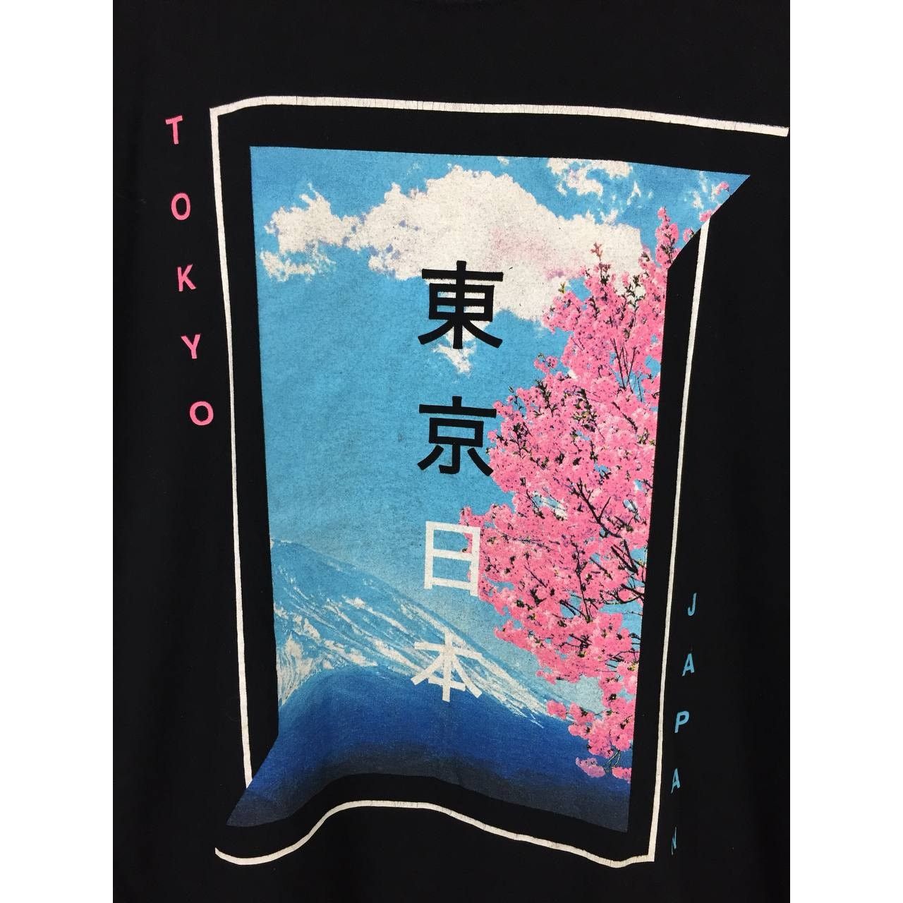 Other Tokyo Japan Mount Fuji Cherry Blossom Graphic Souvenir Tee Size US L / EU 52-54 / 3 - 4 Thumbnail