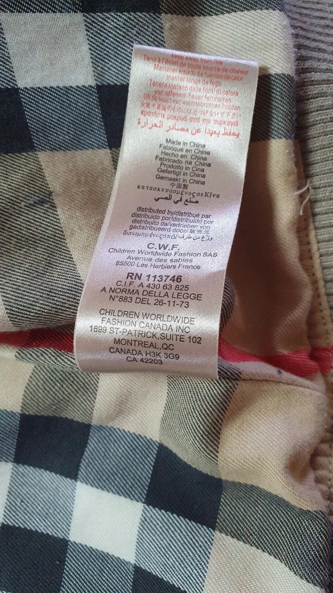 Burberry Vintage teenage men's Burberry Jacket Size S Burberrys Size US S / EU 44-46 / 1 - 13 Thumbnail