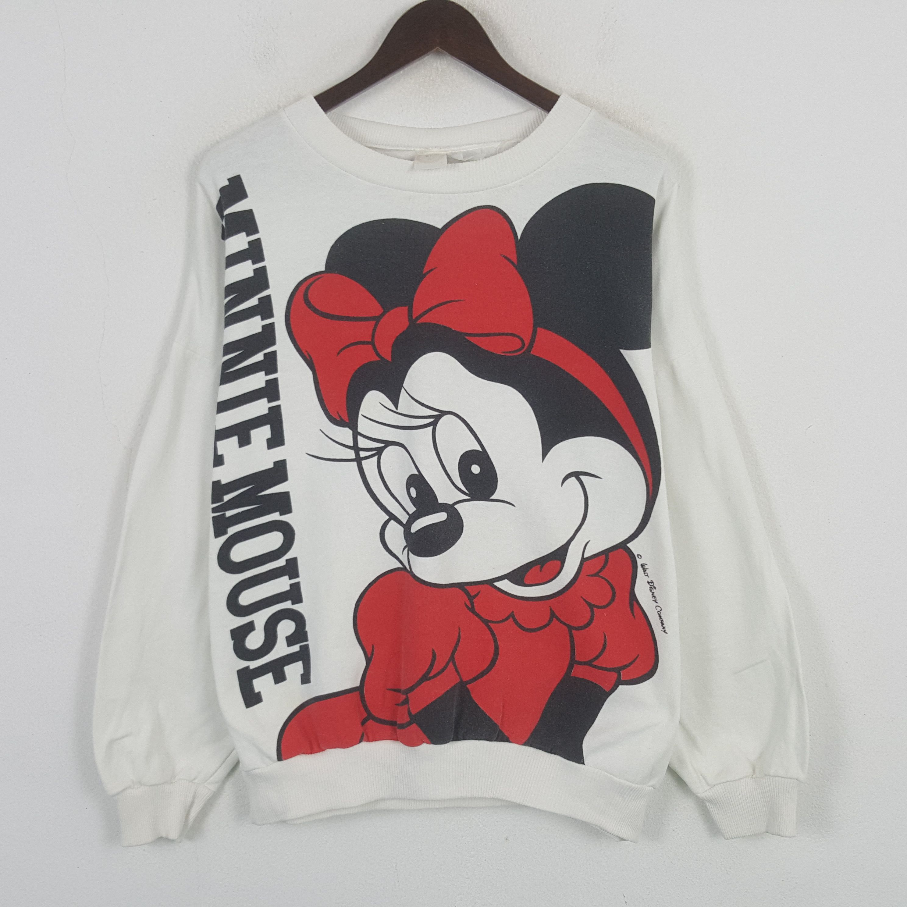 Mickey Mouse Vintage Minnie Mouse Mirror Sweatshirt Size US XL / EU 56 / 4 - 1 Thumbnail