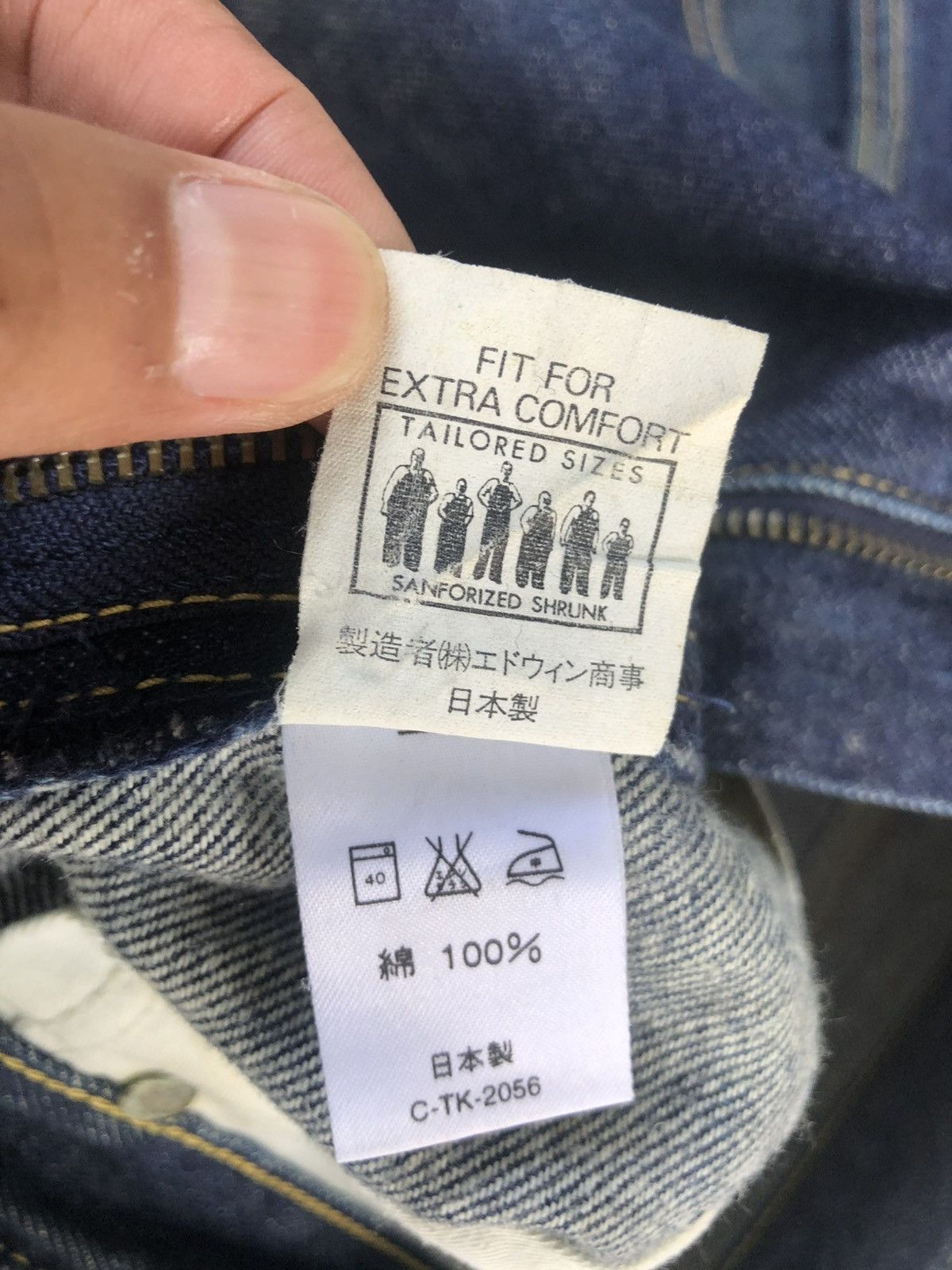 If Six Was Nine Japanese Lee Flared Jeans Distressed Denim Size US 32 / EU 48 - 20 Thumbnail