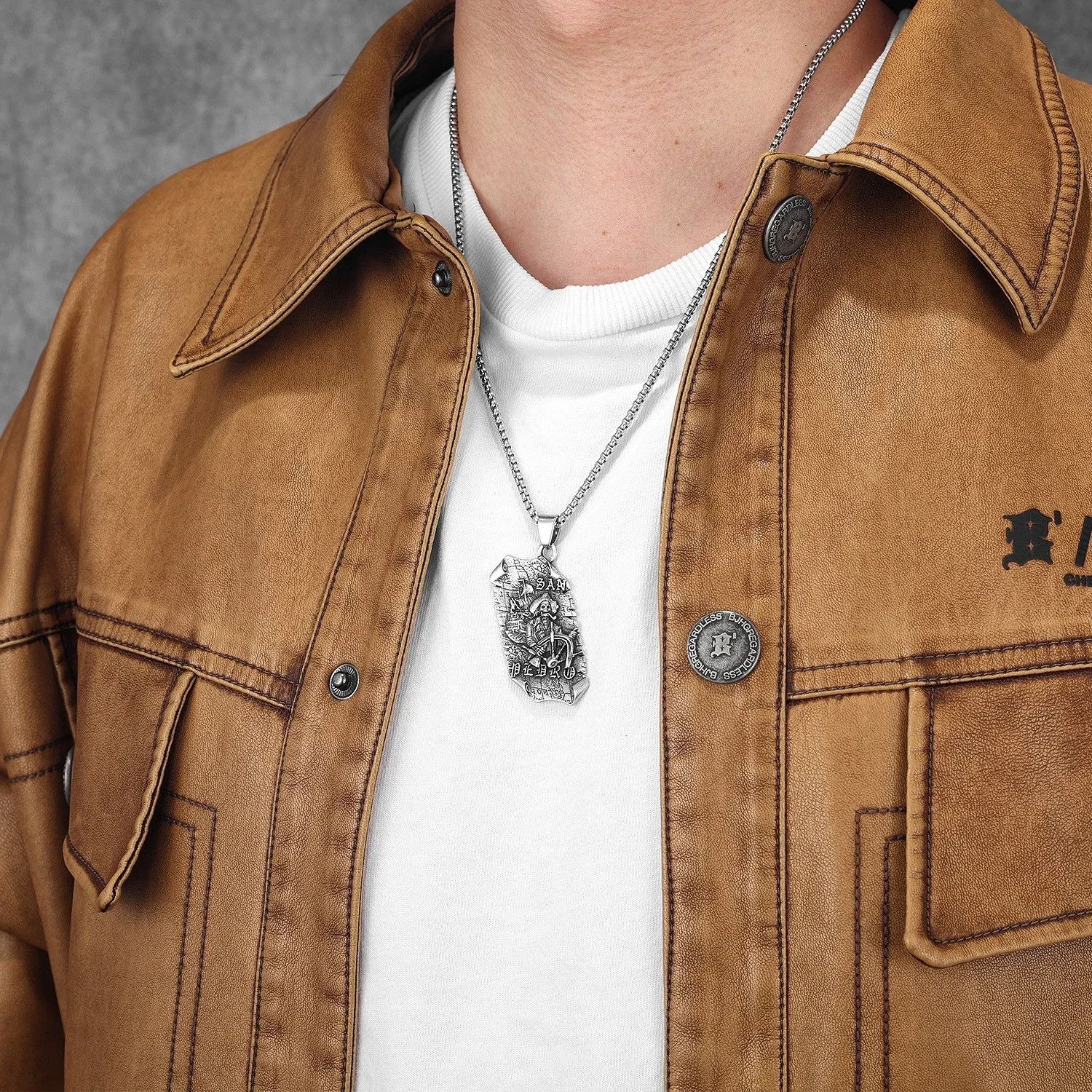 Other Pirate Captain Pendant Accessories Necklace Gifts Size ONE SIZE - 5 Thumbnail