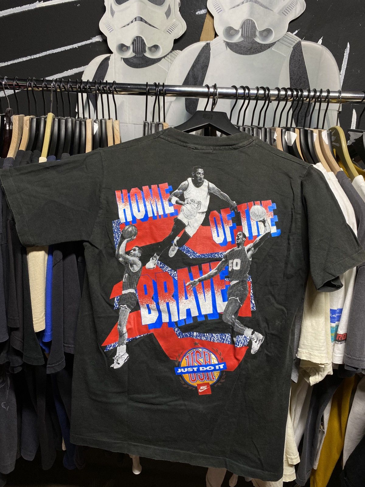 Nike × Vintage Vintage 90’s Nike NBA All Star Tee Shirt Small Size US S / EU 44-46 / 1 - 2 Thumbnail