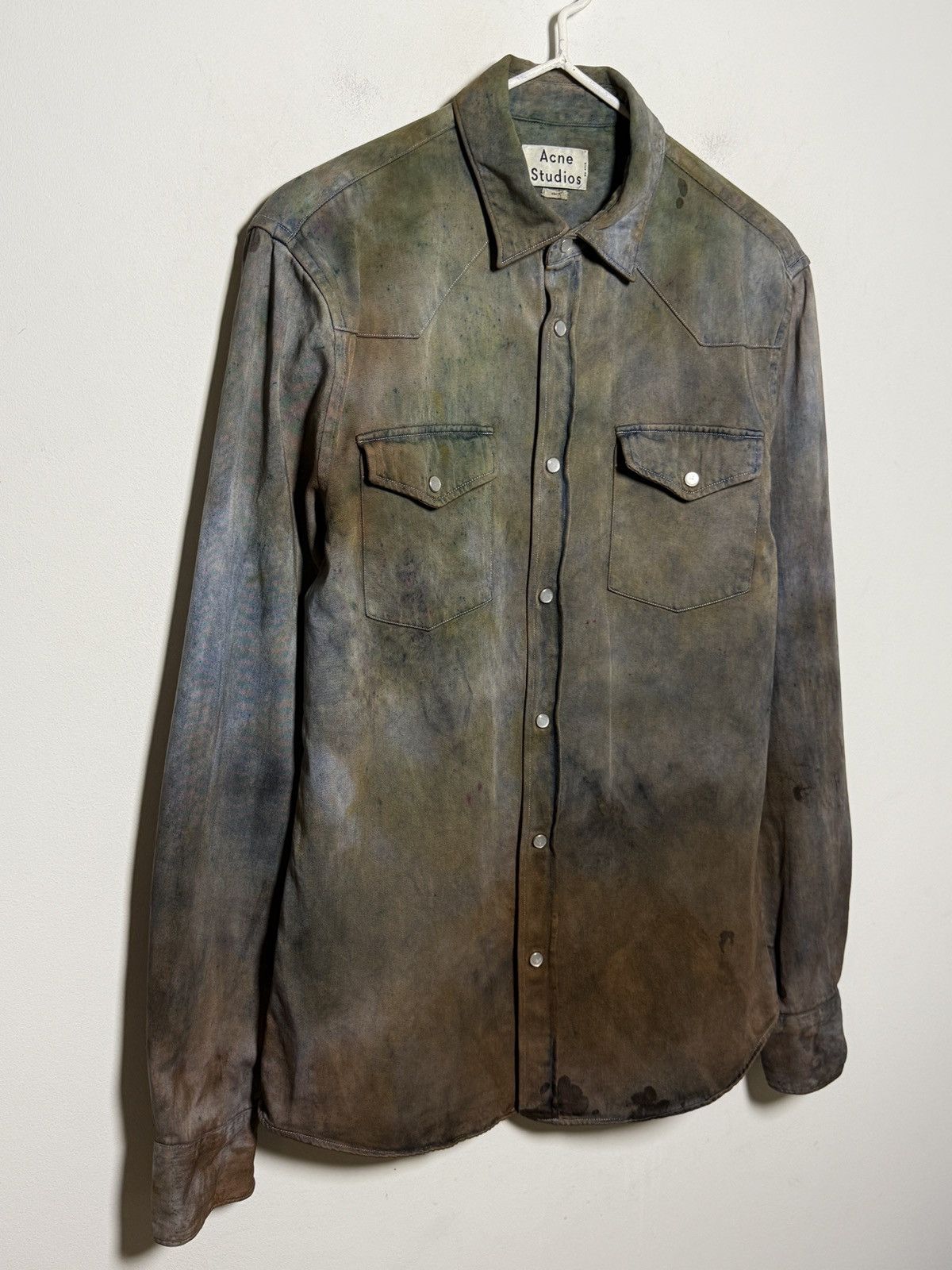 Acne Studios acne studios mechanik denim western shirt Size US M / EU 48-50 / 2 - 7 Thumbnail