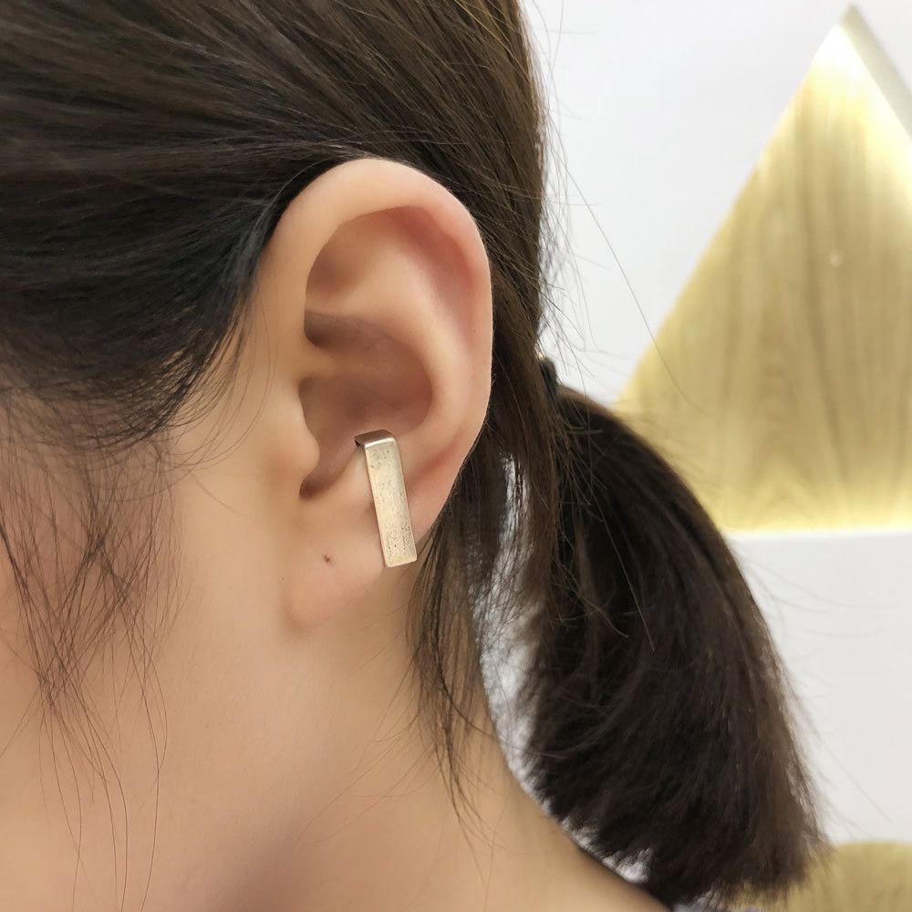 Jewelry Vibe Earrings One Pairs Chrome Jewelry Size ONE SIZE - 4 Thumbnail