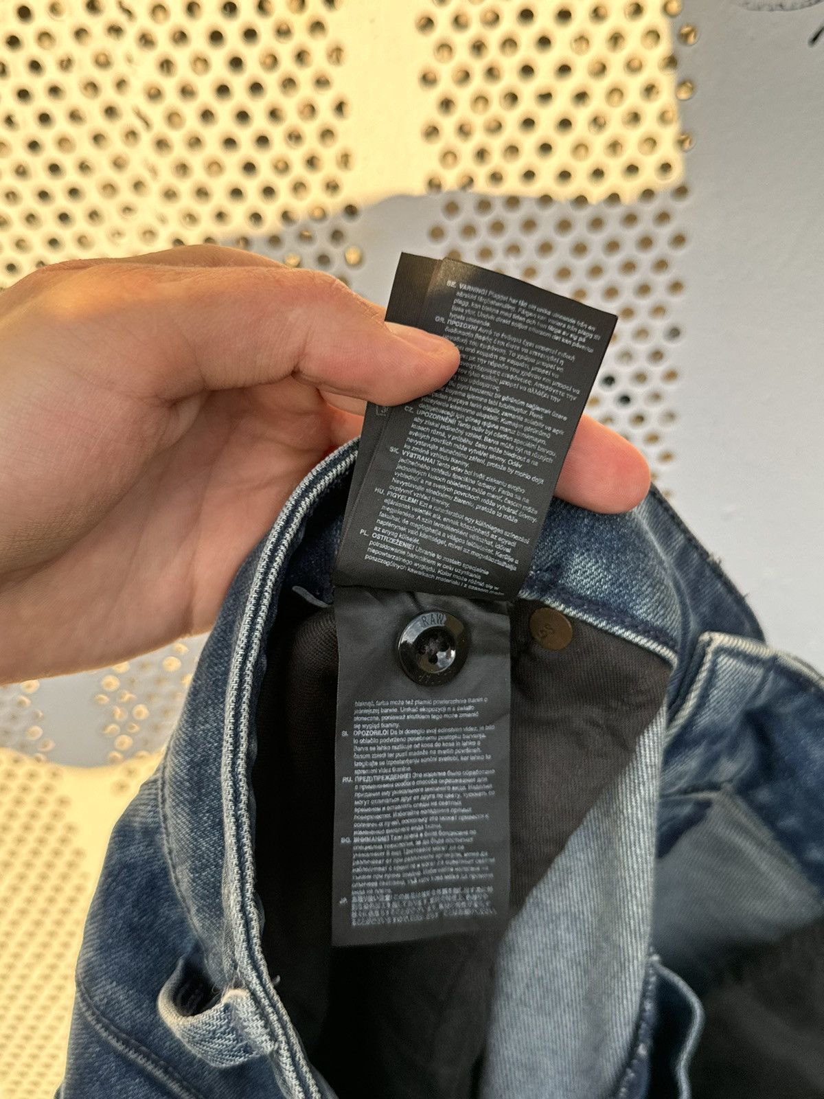 G-Star G Star Raw Pants 3d Boyfriend Crop Size US 31 - 17 Thumbnail