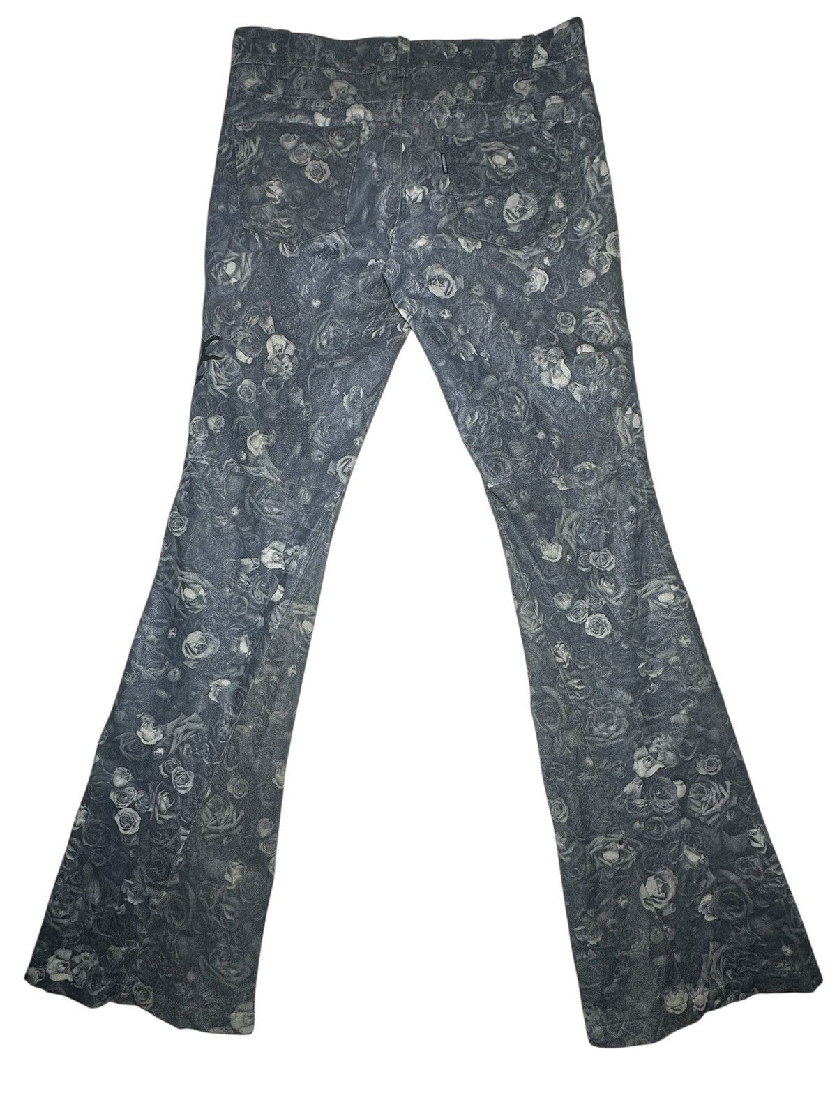 Tornado Mart Tornado Mart Leather Flare Pants Size US 33 - 5 Thumbnail