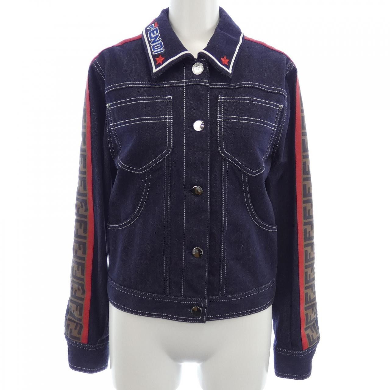 Fendi Fendi Fendi Jacket Textile Outerwear FLF541 A5VI DUTY FREE for USA Size ONE SIZE - 1 Thumbnail