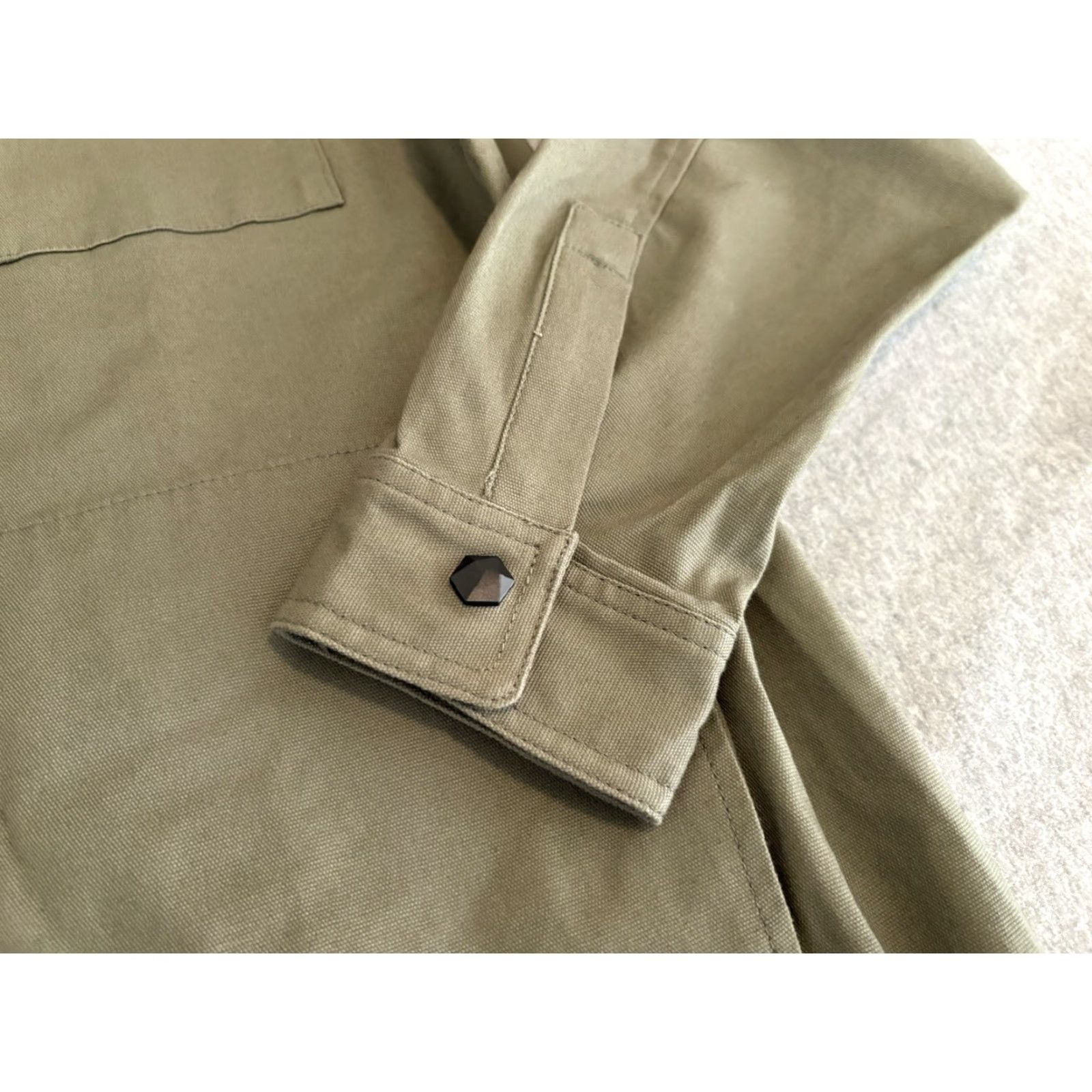 Oakley Oakley Jacket Military Full Zip Canvas Green L Logo Men Regular Size US L / EU 52-54 / 3 - 4 Thumbnail
